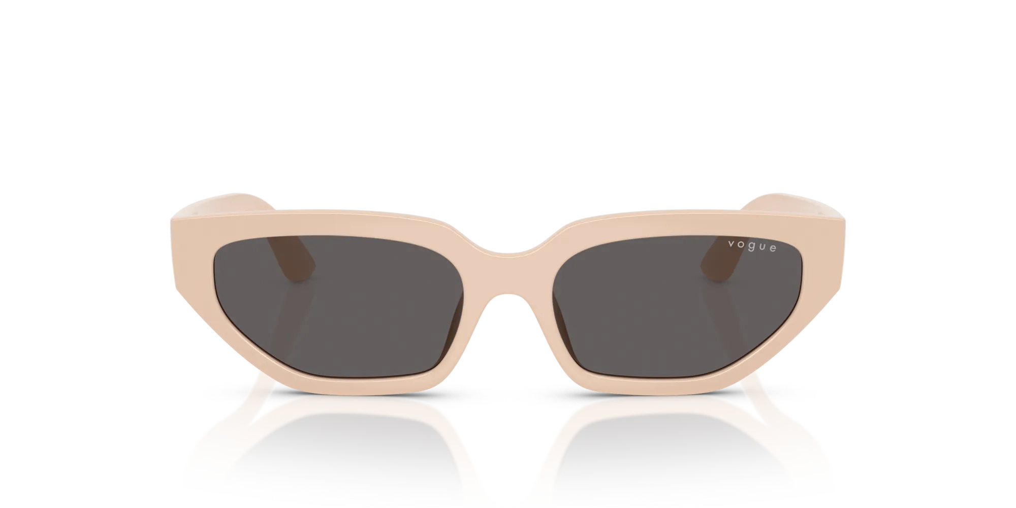 VOGUE EYEWEAR VJ2029 320687 Occhiali da sole bambino Nylon Beige Grigio Geometrica Normale - immagine 3