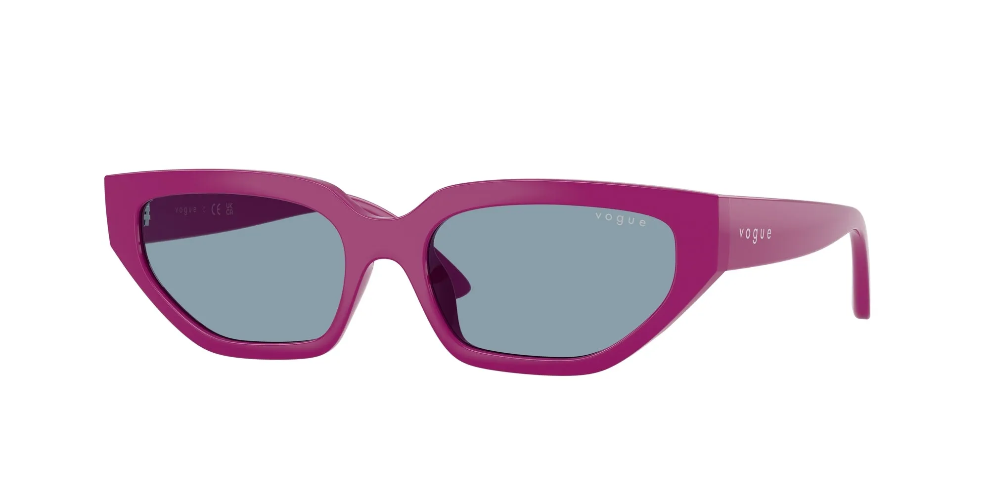 VOGUE EYEWEAR VJ2029 230180 Occhiali da sole bambino Nylon Rosa Blu Geometrica Normale - immagine 1