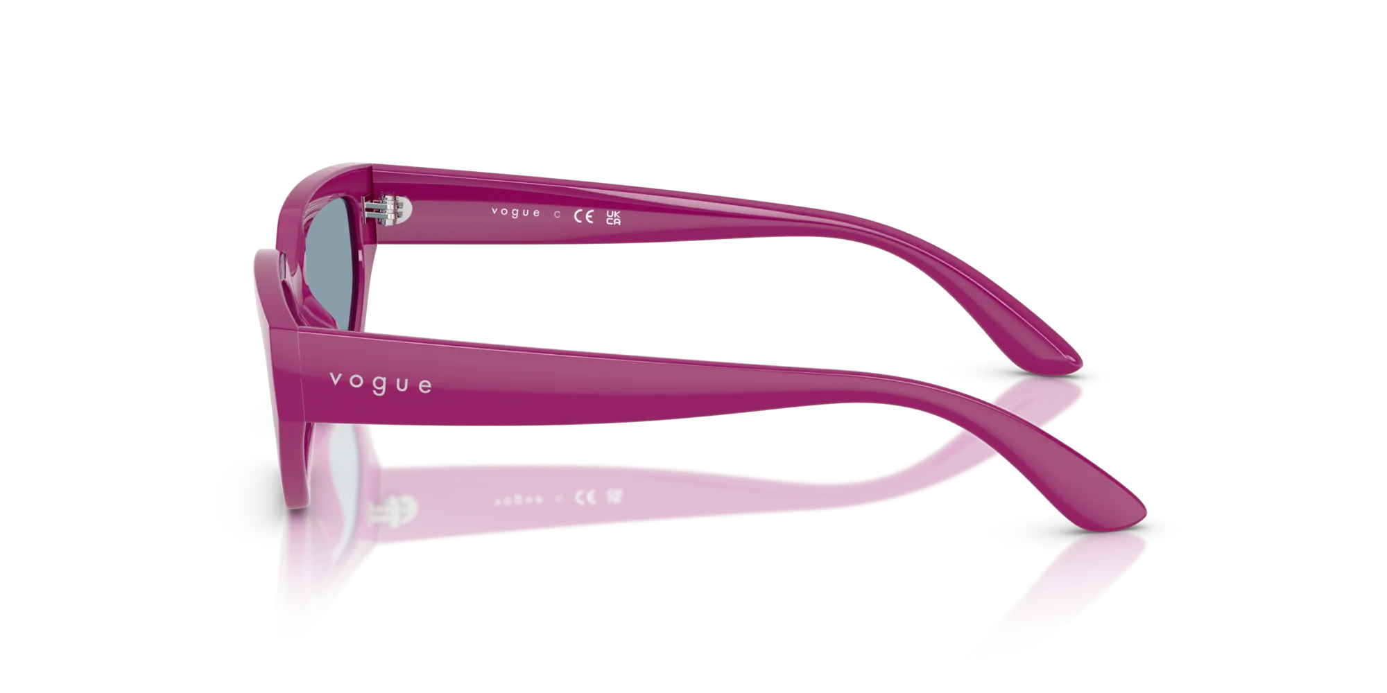 VOGUE EYEWEAR VJ2029 230180 Occhiali da sole bambino Nylon Rosa Blu Geometrica Normale - immagine 4