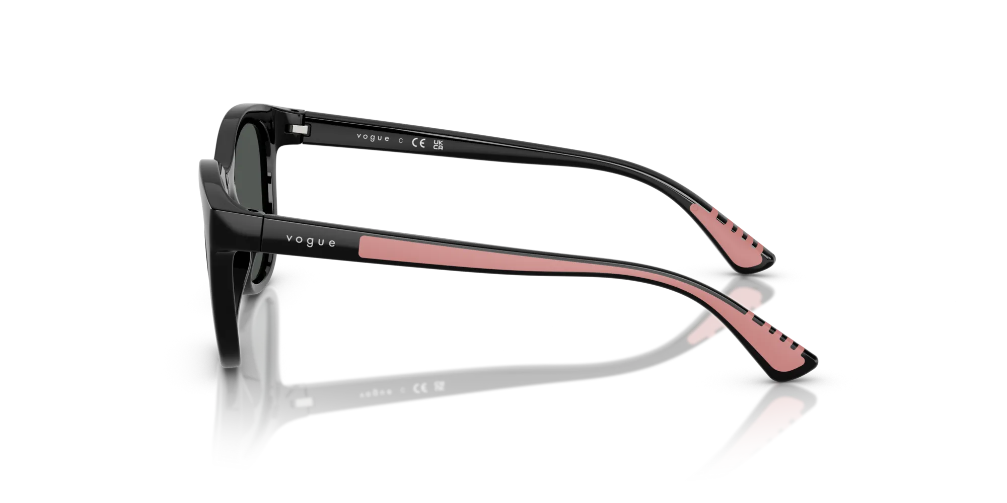 VOGUE EYEWEAR VJ2028 W44/87 Occhiali da sole bambino Nylon Nero Grigio Pantos Normale - immagine 4