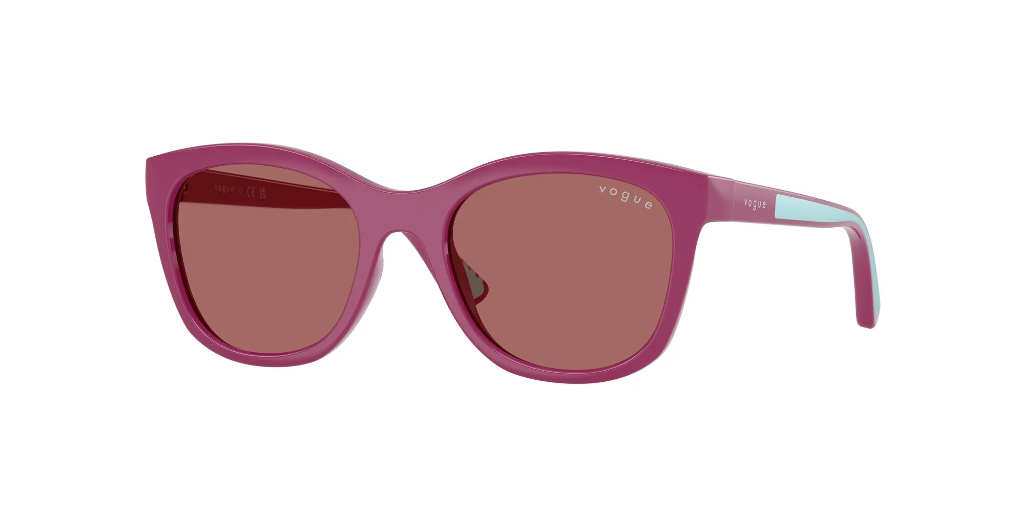 VOGUE EYEWEAR VJ2028 321169 Occhiali da sole bambino Nylon Viola Viola Pantos Normale - immagine 1