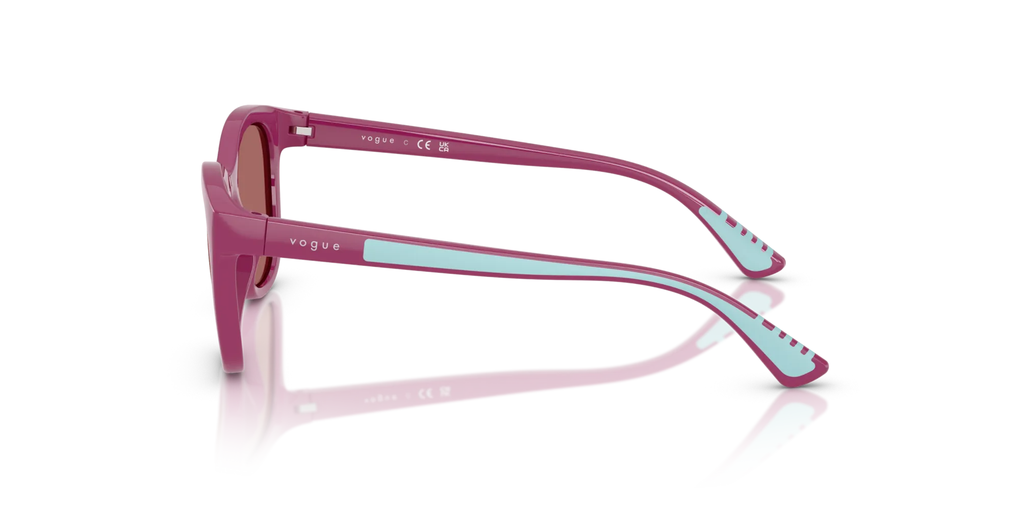 VOGUE EYEWEAR VJ2028 321169 Occhiali da sole bambino Nylon Viola Viola Pantos Normale - immagine 4
