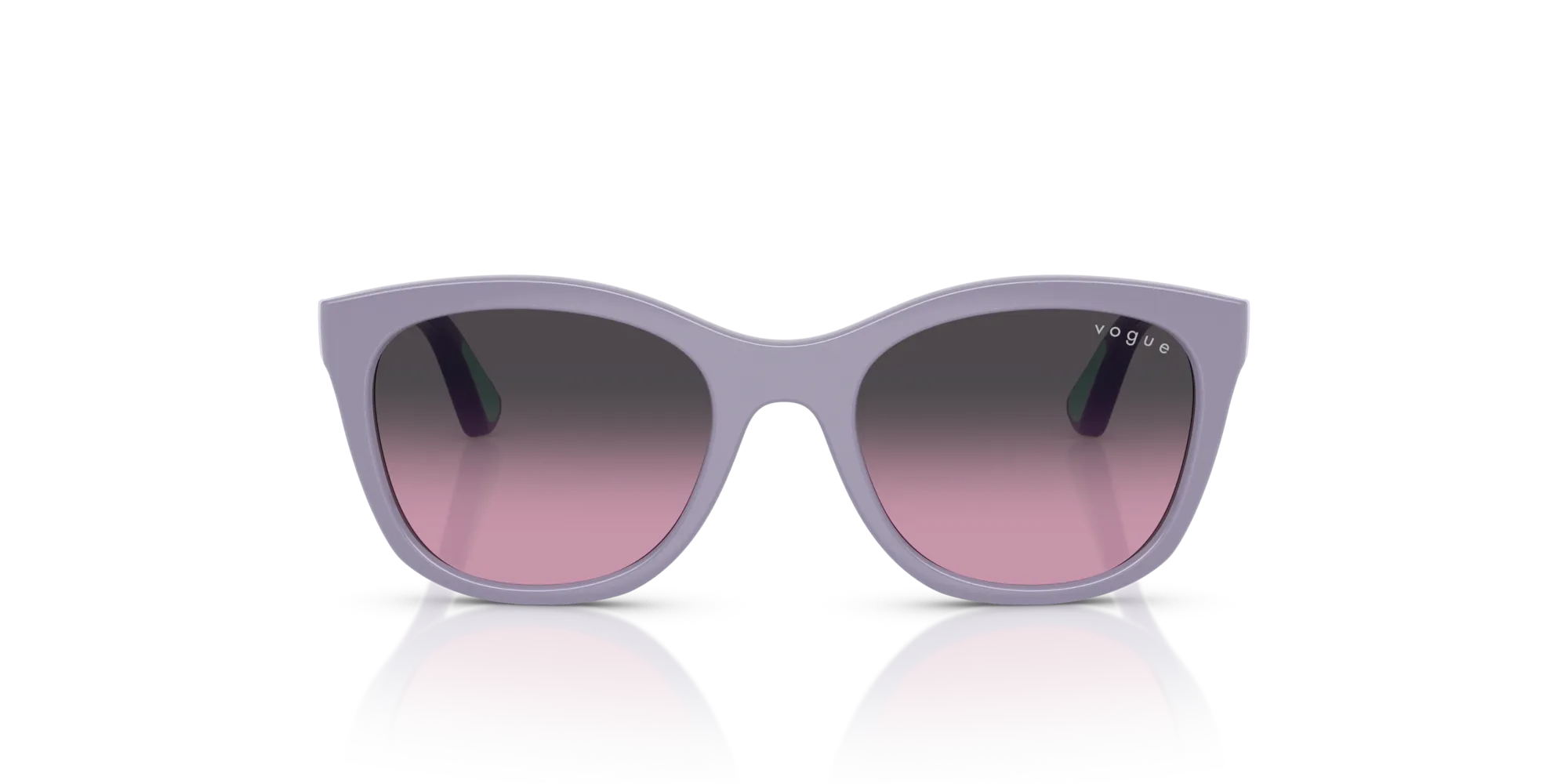 VOGUE EYEWEAR VJ2028 32104Q Occhiali da sole bambino Nylon Viola Grigio Pantos Normale Sfumato - immagine 3