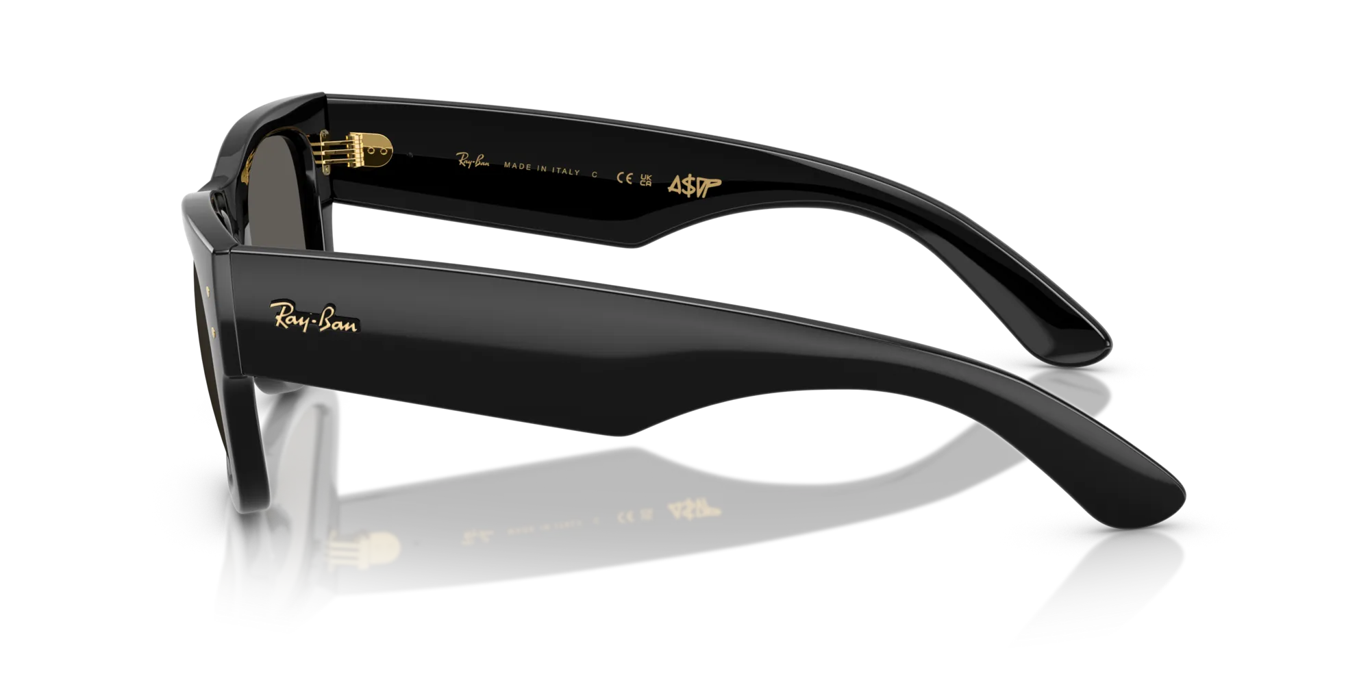 Ray - Ban A$AP ROCKY RB0840S MEGA WAYFARER 6826J5 Occhiali da sole Acetato Nero Squadrata Normale - immagine 4