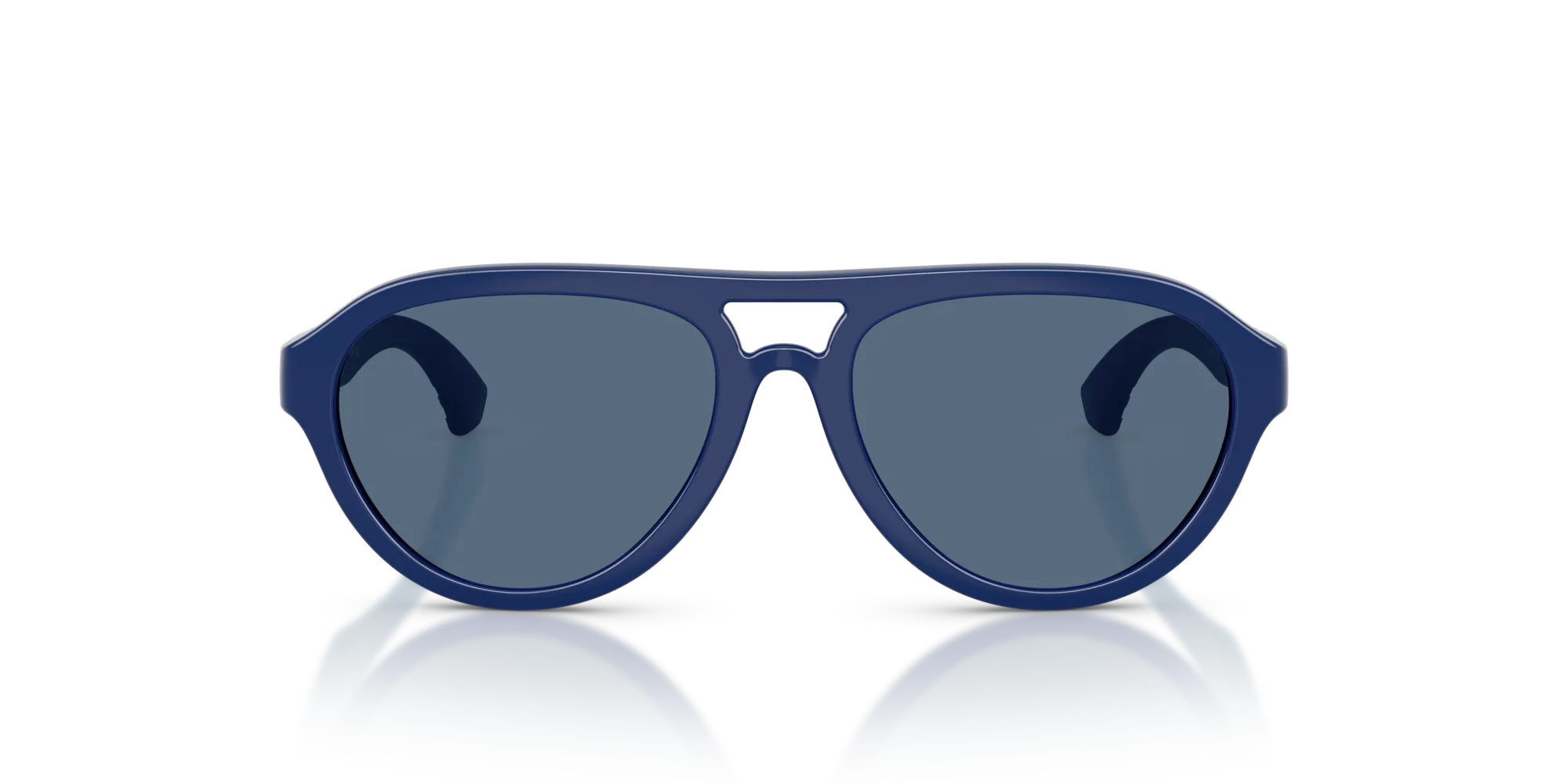 Burberry JB4005U 412980 Occhiali da sole Iniettato Blu Blu Pilot Normale - immagine 3