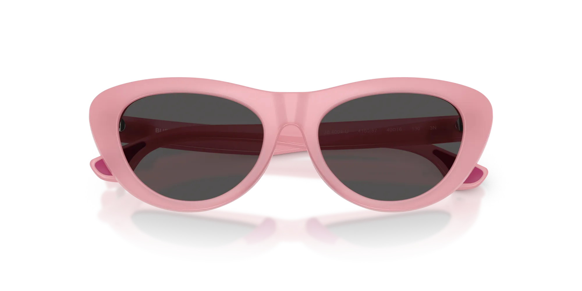 Burberry JB4004U 418087 Occhiali da sole Iniettato Rosa Grigio Cat Eye Normale - immagine 2