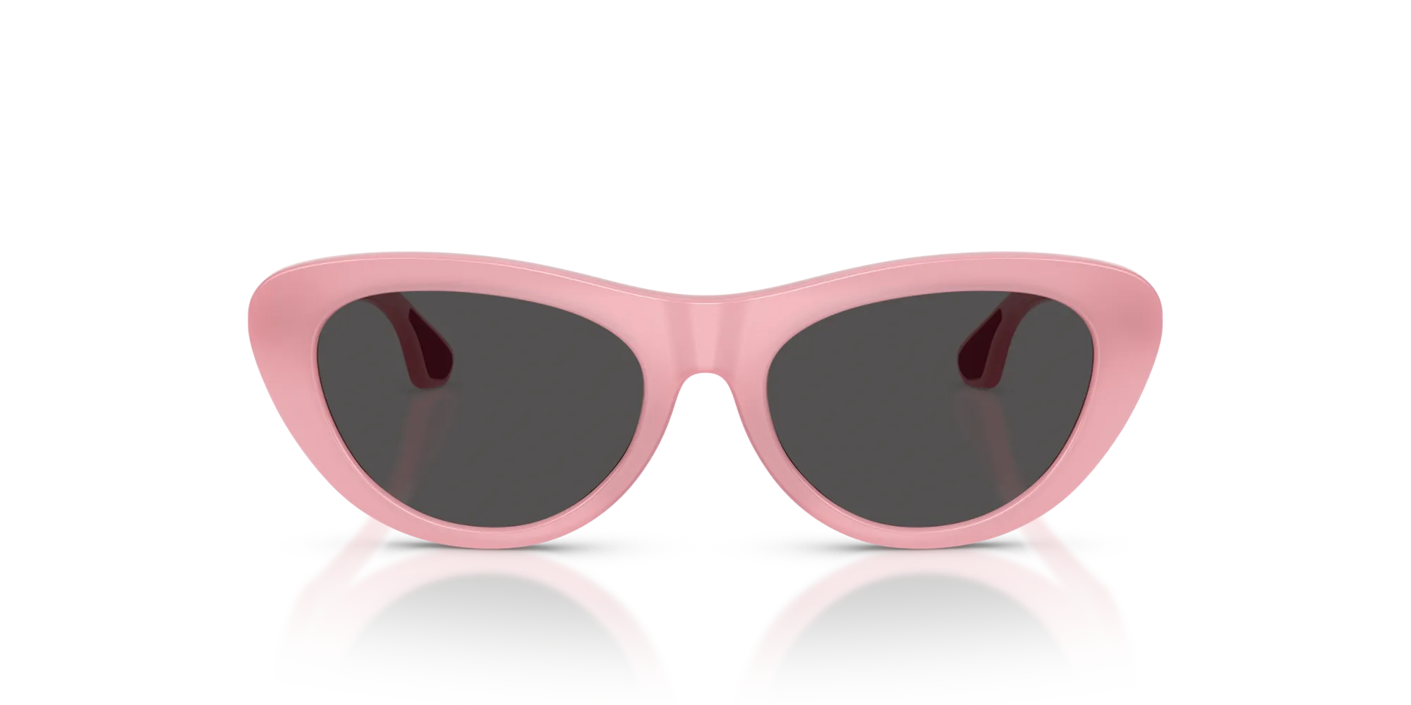 Burberry JB4004U 418087 Occhiali da sole Iniettato Rosa Grigio Cat Eye Normale - immagine 3