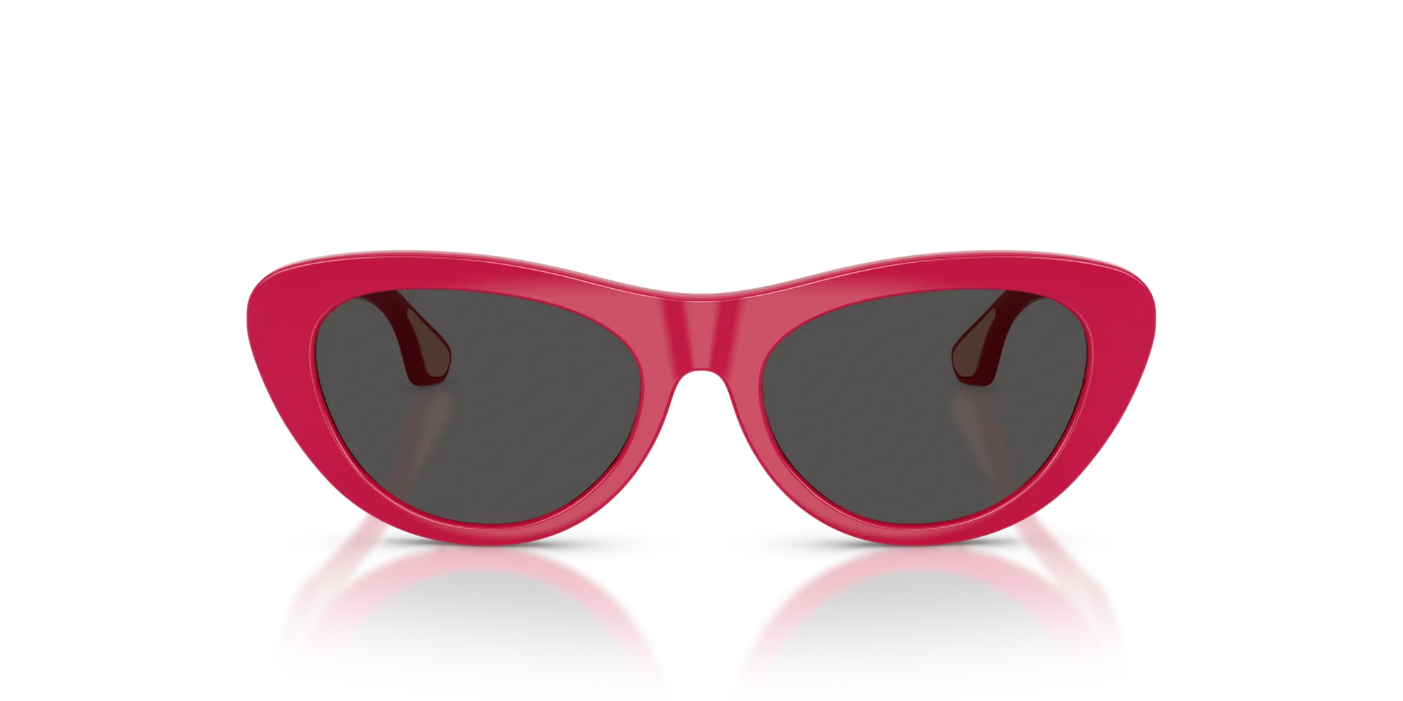Burberry JB4004U 413187 Occhiali da sole Iniettato Rosa Grigio Cat Eye Normale - immagine 3