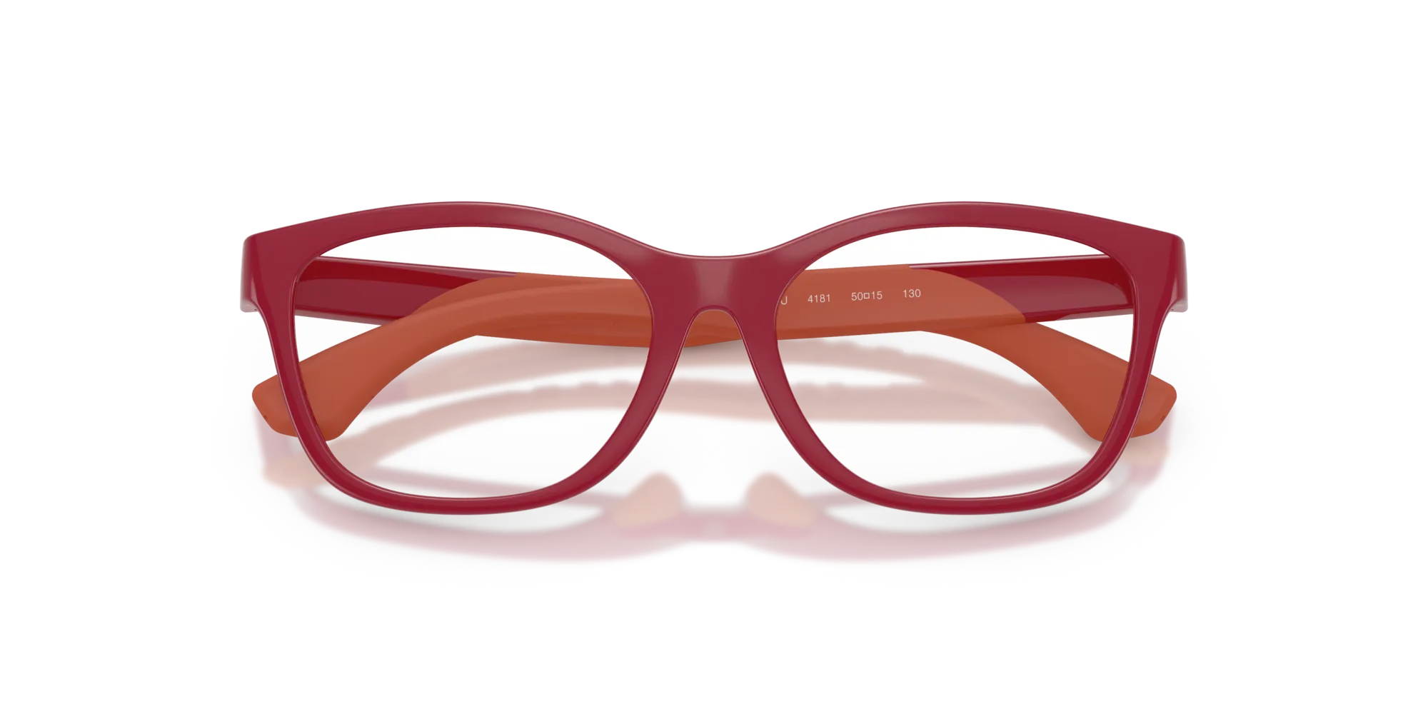 Burberry JB2016U 4181 Montature da vista Iniettato Rosso Squadrata Normale - immagine 2
