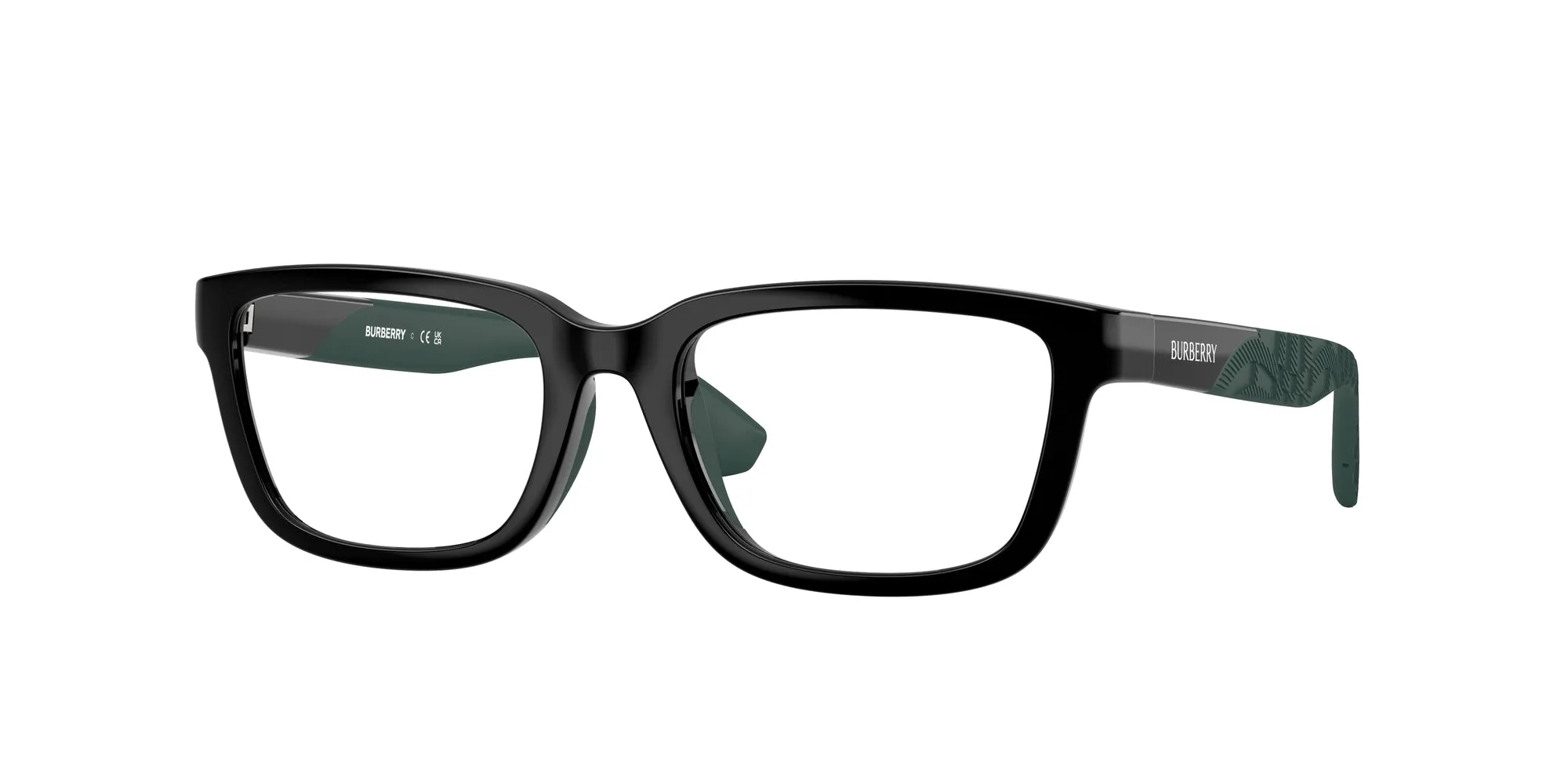 Burberry JB2015U 3001 Montature da vista Iniettato Nero Squadrata Normale - immagine 1