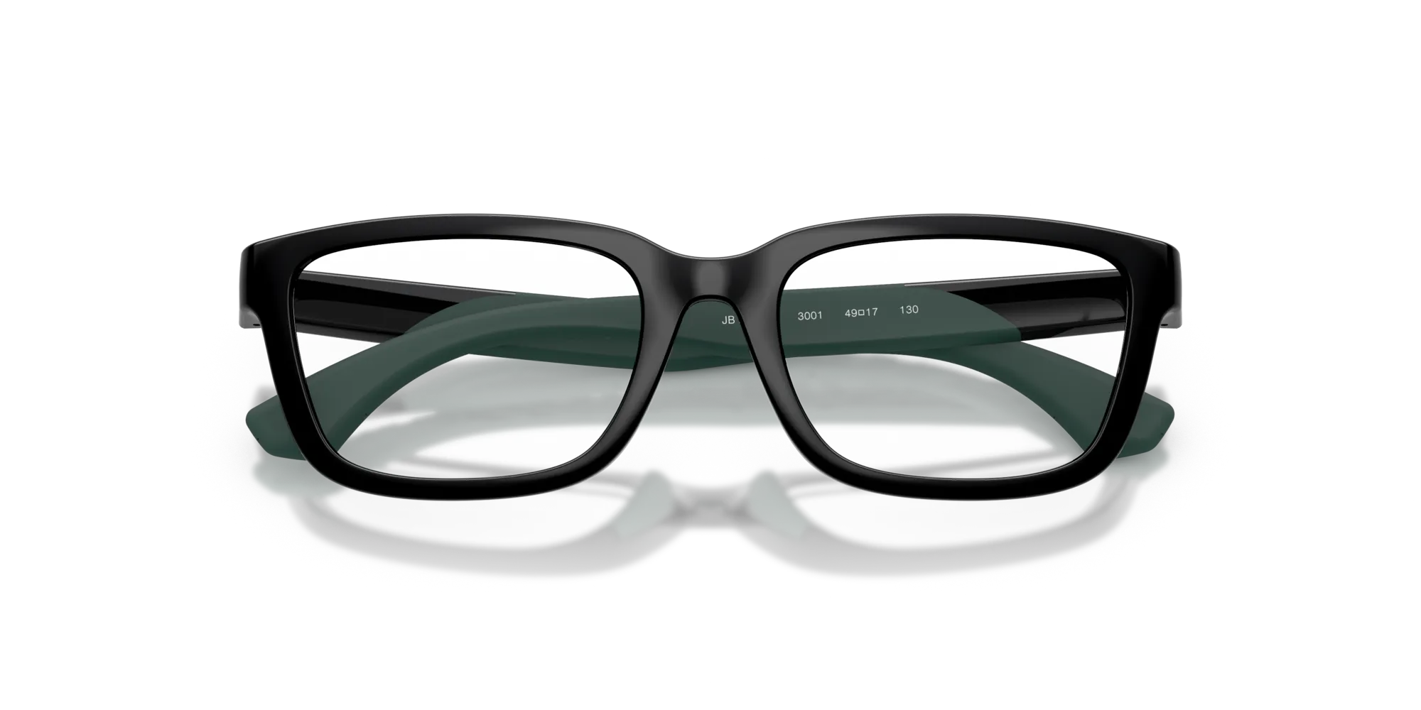 Burberry JB2015U 3001 Montature da vista Iniettato Nero Squadrata Normale - immagine 2