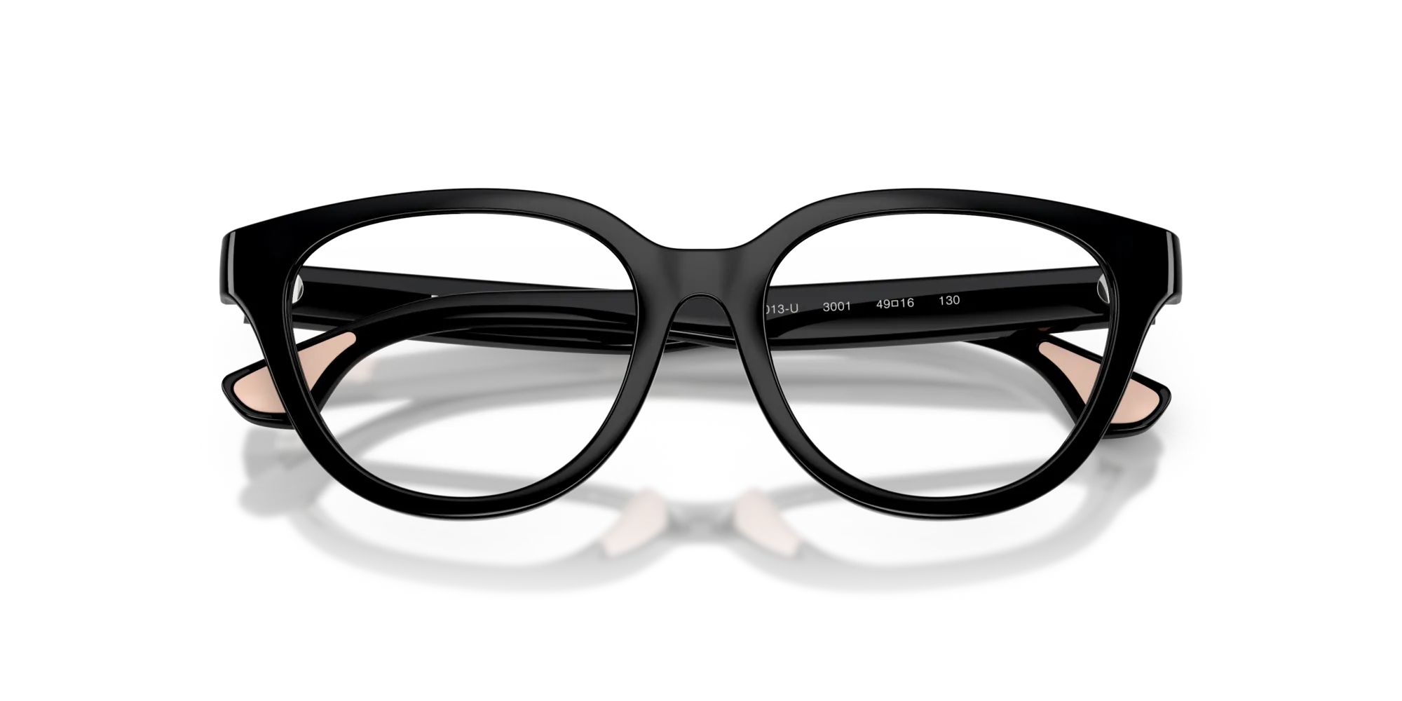 Burberry JB2013U 3001 Montature da vista Iniettato Nero Pantos Normale - immagine 2