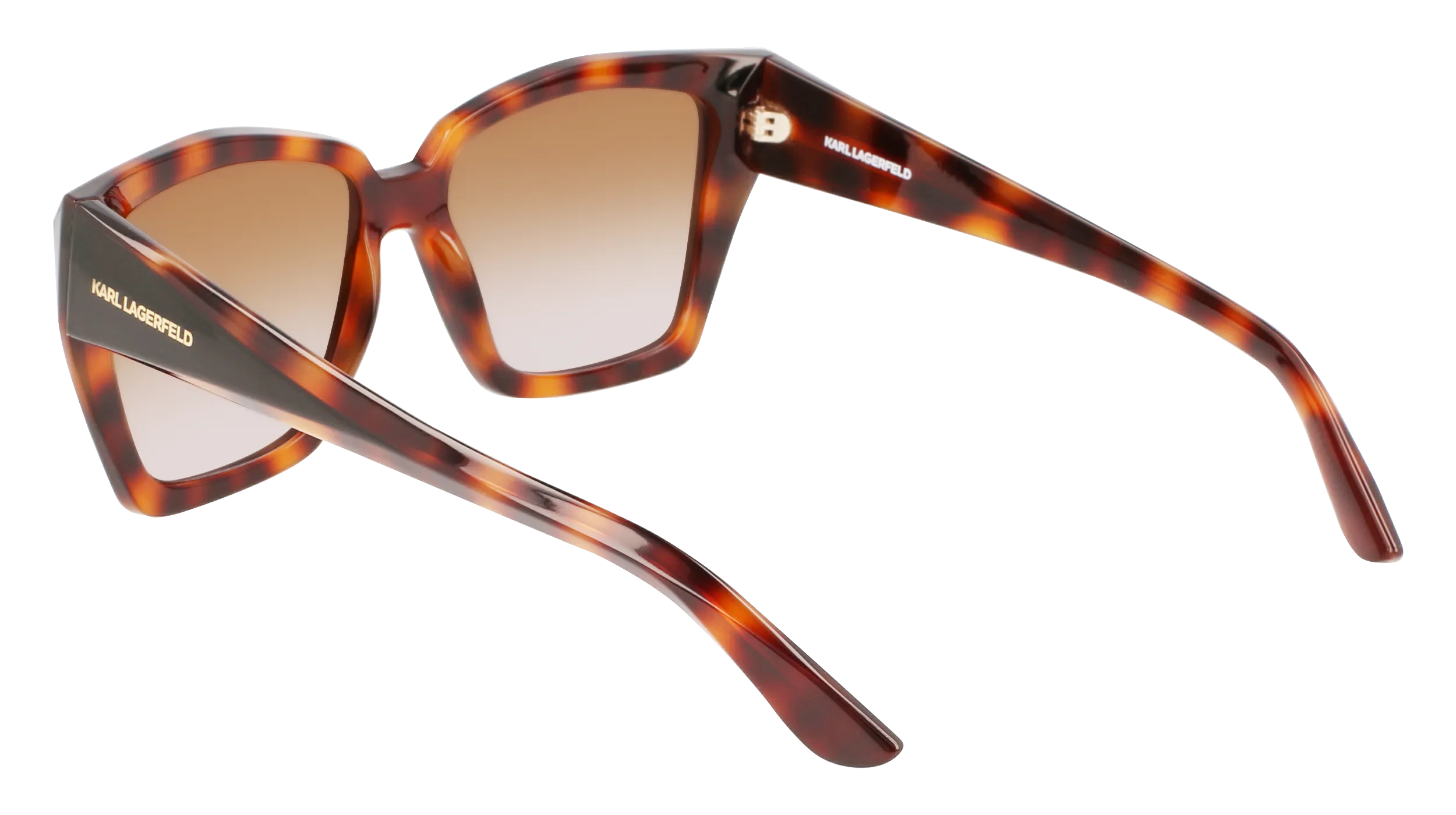 Karl Lagerfeld KL6072S 240 Occhiali da sole Iniettato Havana Marrone Squadrata Normale Fotocromatiche - immagine 4