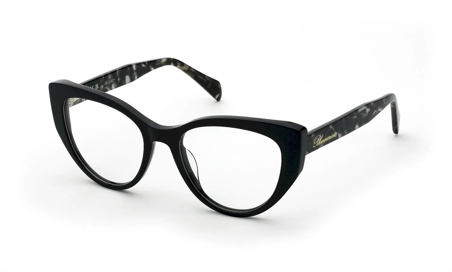 Blumarine VBM882 700Y Montature da vista Acetato Nero Farfalla - immagine 1