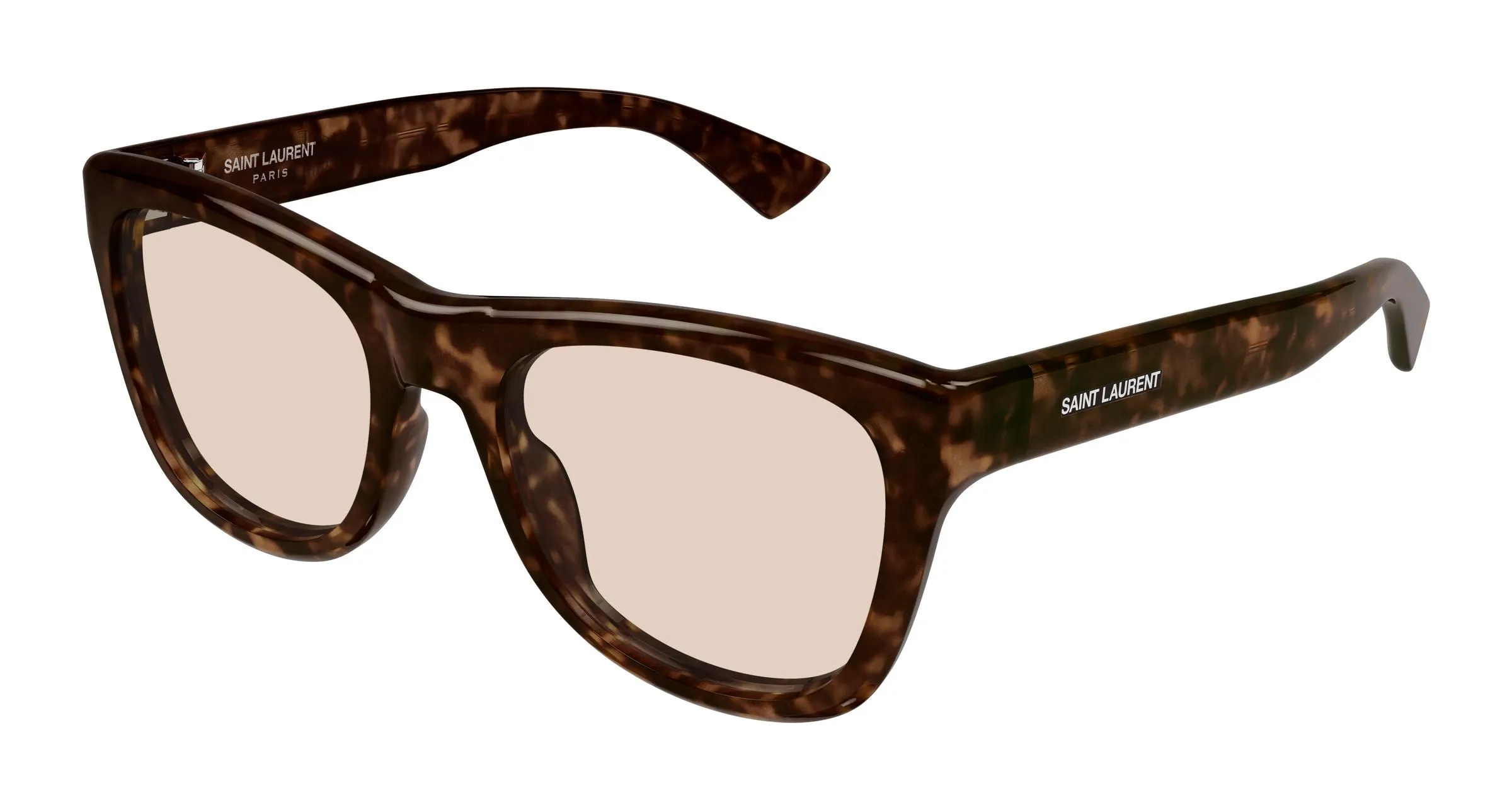 SAINT LAURENT SL 816 007 Occhiali da sole Acetato Havana Squadrata - immagine 1