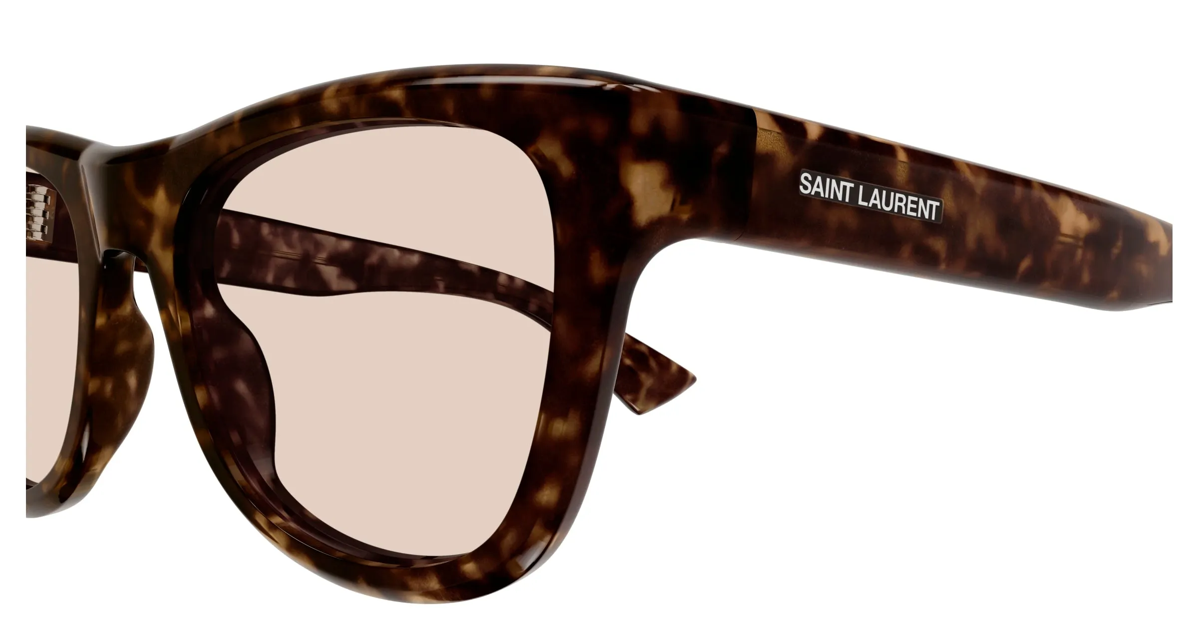 SAINT LAURENT SL 816 007 Occhiali da sole Acetato Havana Squadrata - immagine 3