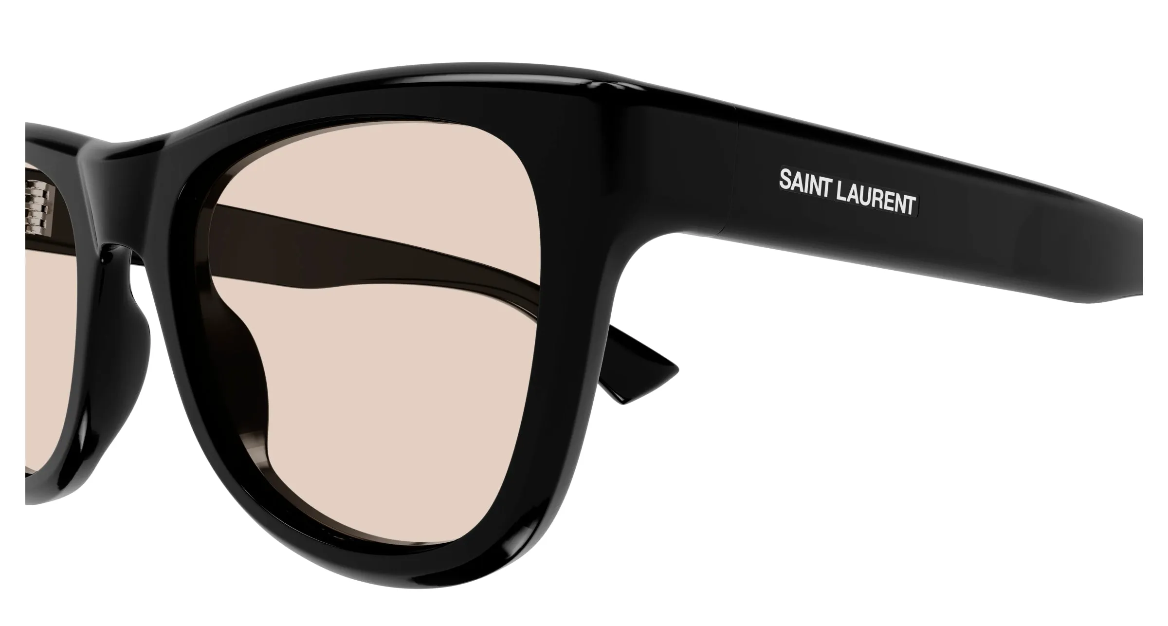 SAINT LAURENT SL 816 006 Occhiali da sole Acetato Nero Squadrata - immagine 3