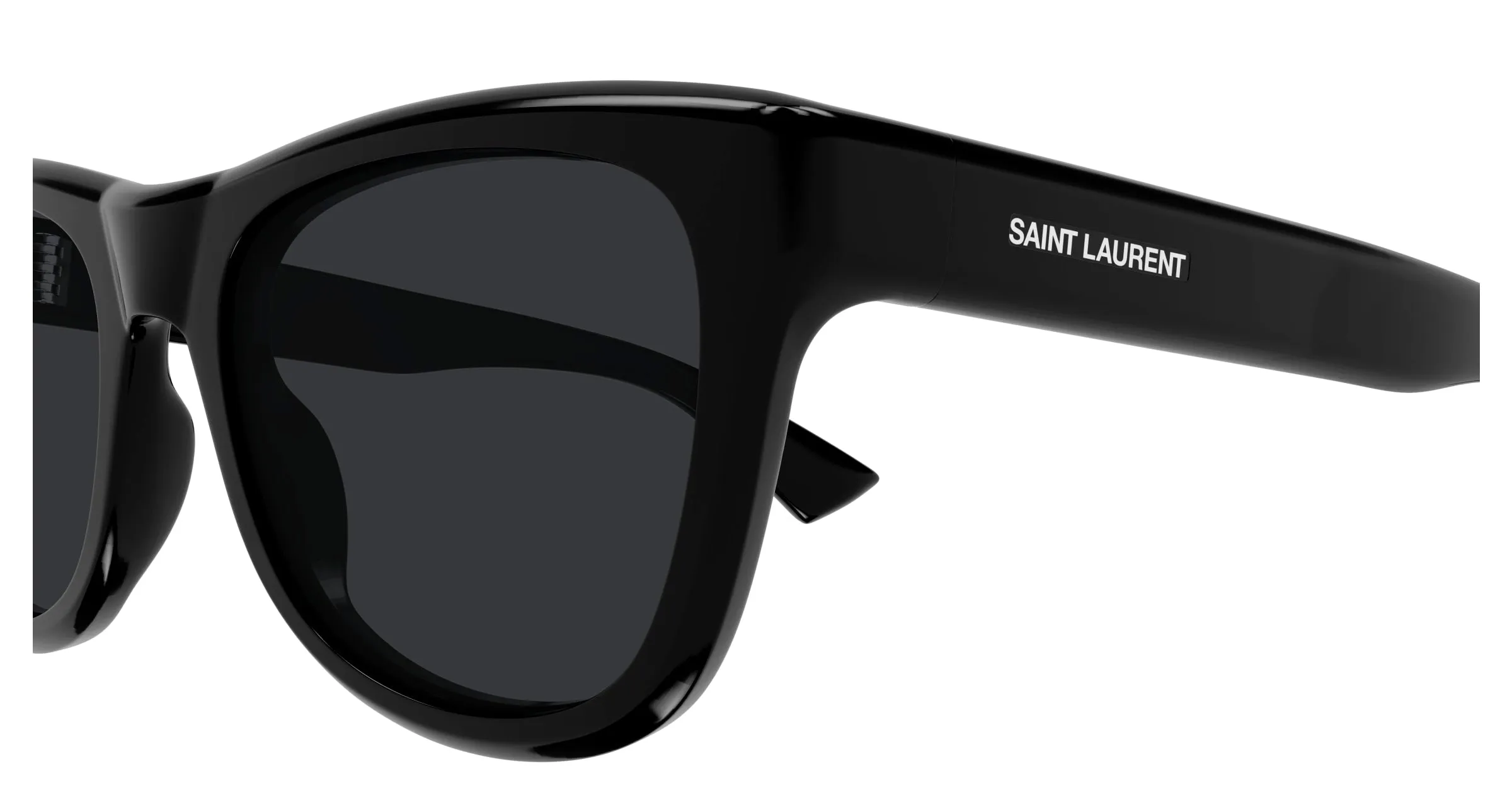 SAINT LAURENT SL 816 001 Occhiali da sole Acetato Nero Nero Squadrata - immagine 3