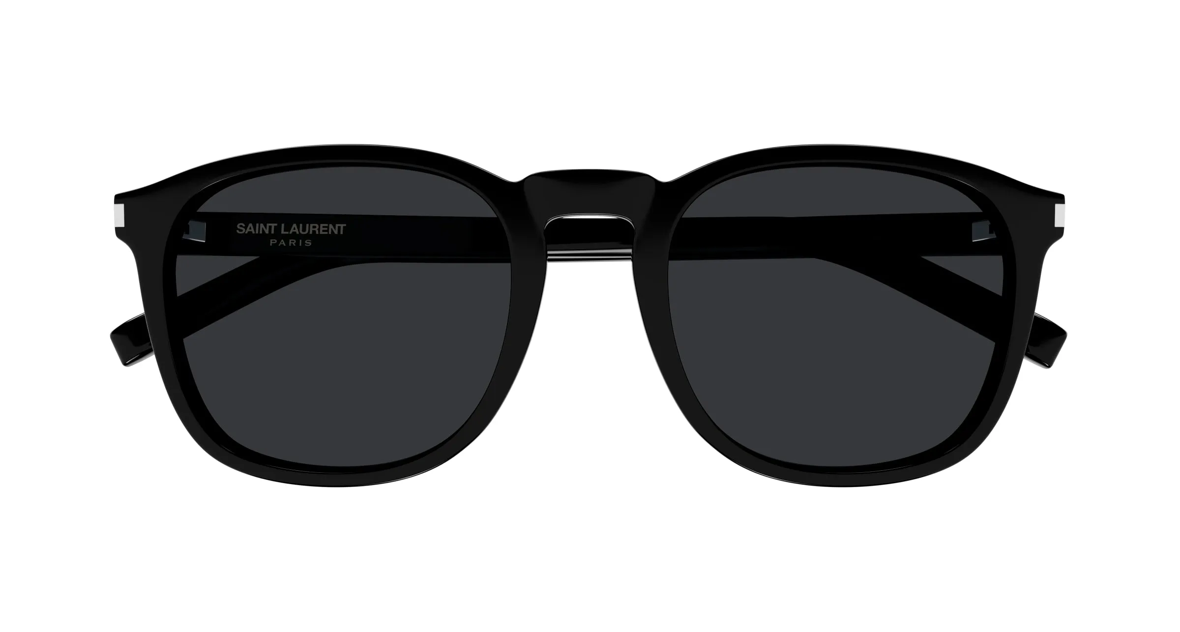 SAINT LAURENT SL 818 001 Occhiali da sole Acetato Nero Nero Rotonda - immagine 2