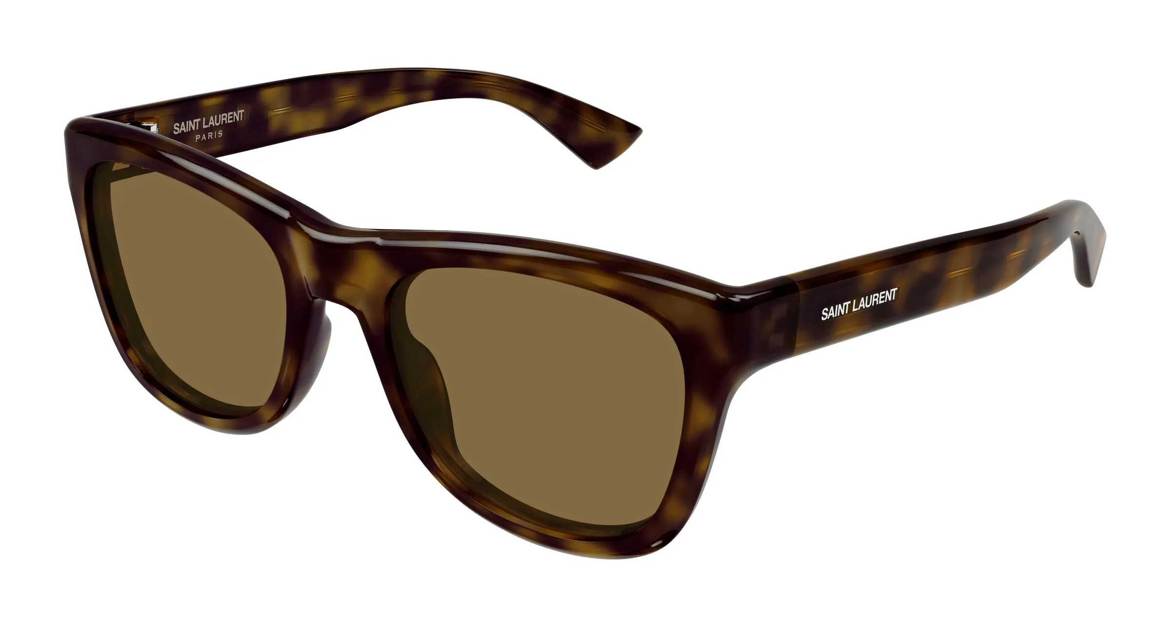 SAINT LAURENT SL 816 003 Occhiali da sole Acetato Havana Marrone Squadrata - immagine 1
