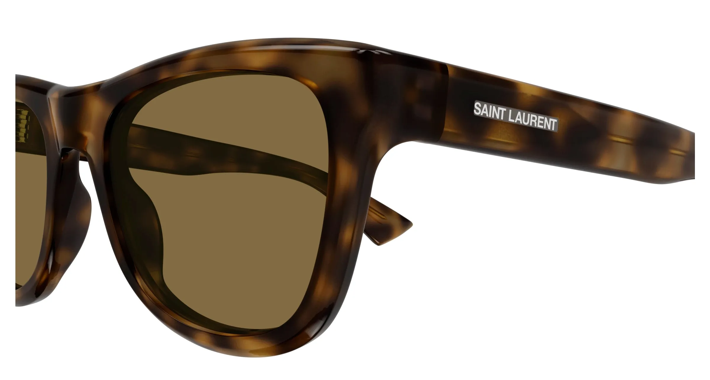 SAINT LAURENT SL 816 003 Occhiali da sole Acetato Havana Marrone Squadrata - immagine 3