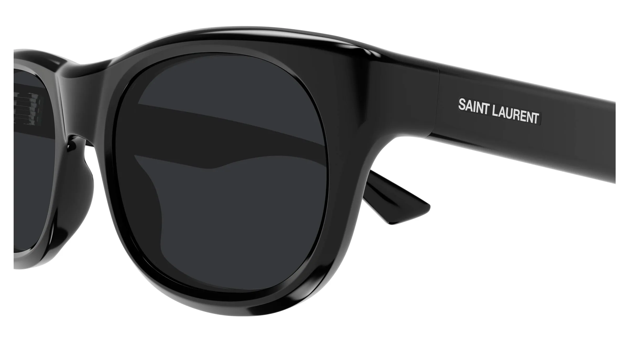 SAINT LAURENT SL 815 ROMY 001 Occhiali da sole Acetato Nero Nero Squadrata - immagine 3