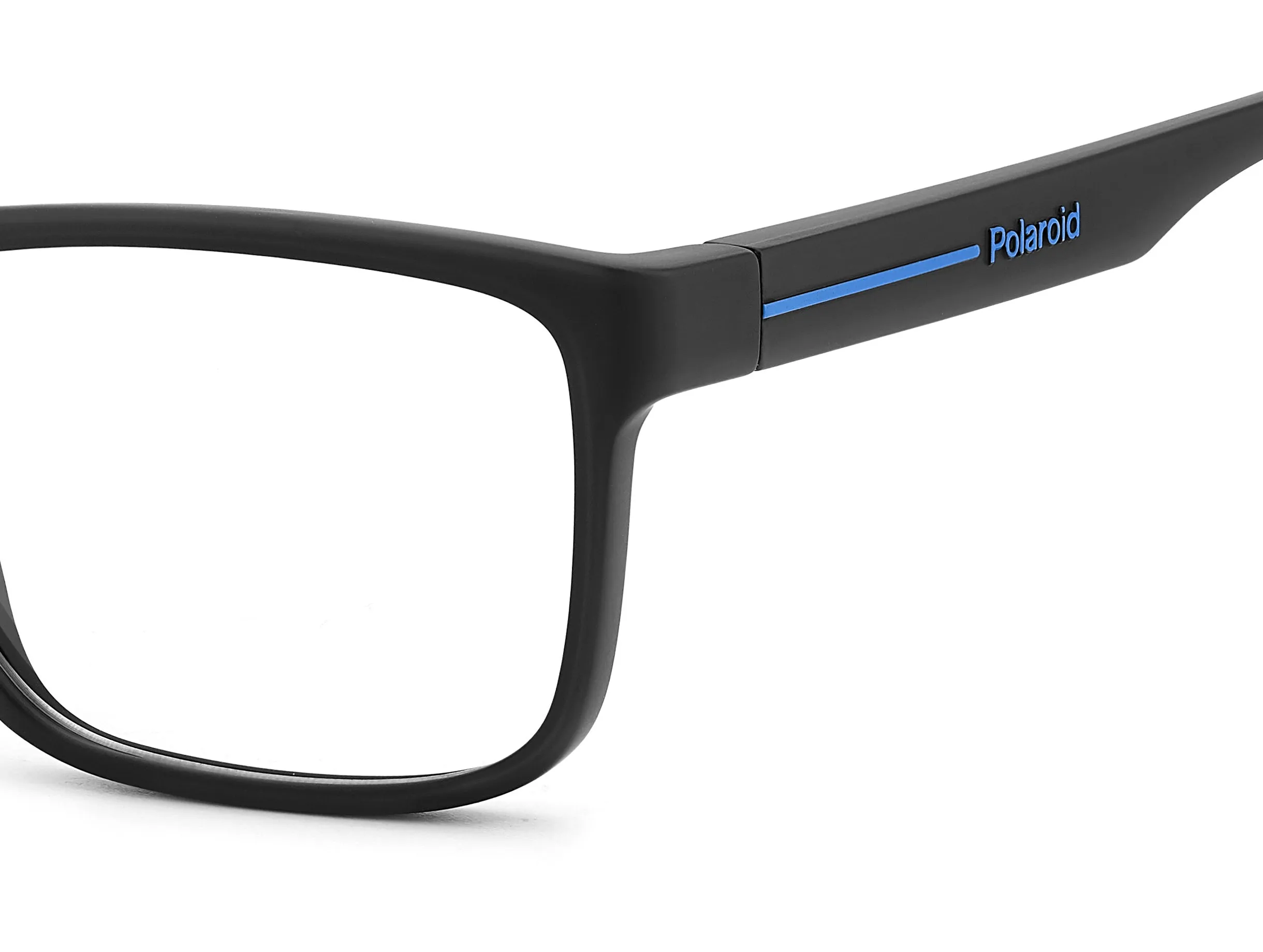 Polaroid PLD D569 0VK Montature da vista Eco-poliammide Nero Squadrata Normale - immagine 4