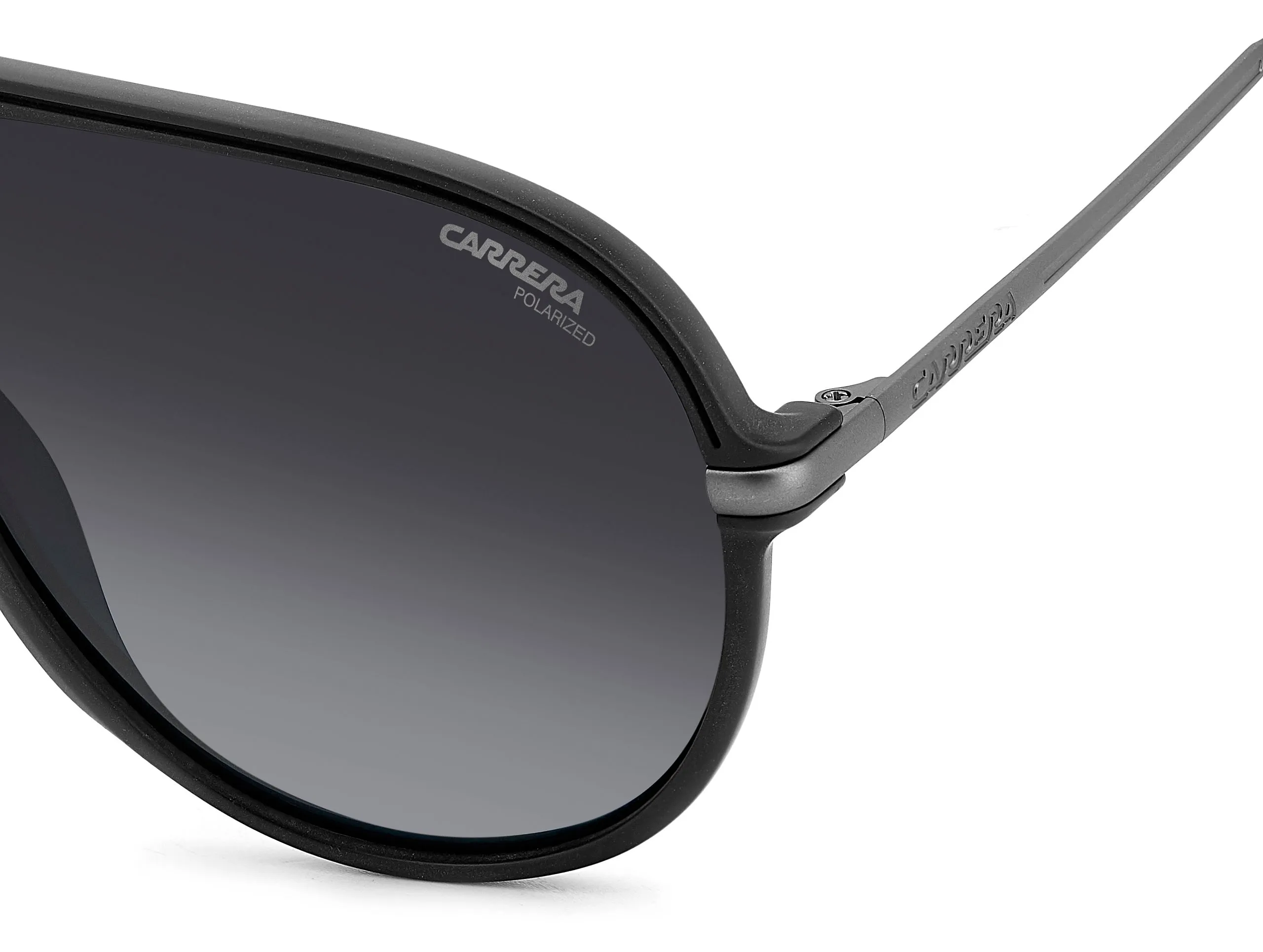 Carrera C SPORT 06/S RZZ/WJ Occhiali da sole Polyamide Nero Grigio Pilot Polarizzata Sfumato - immagine 4