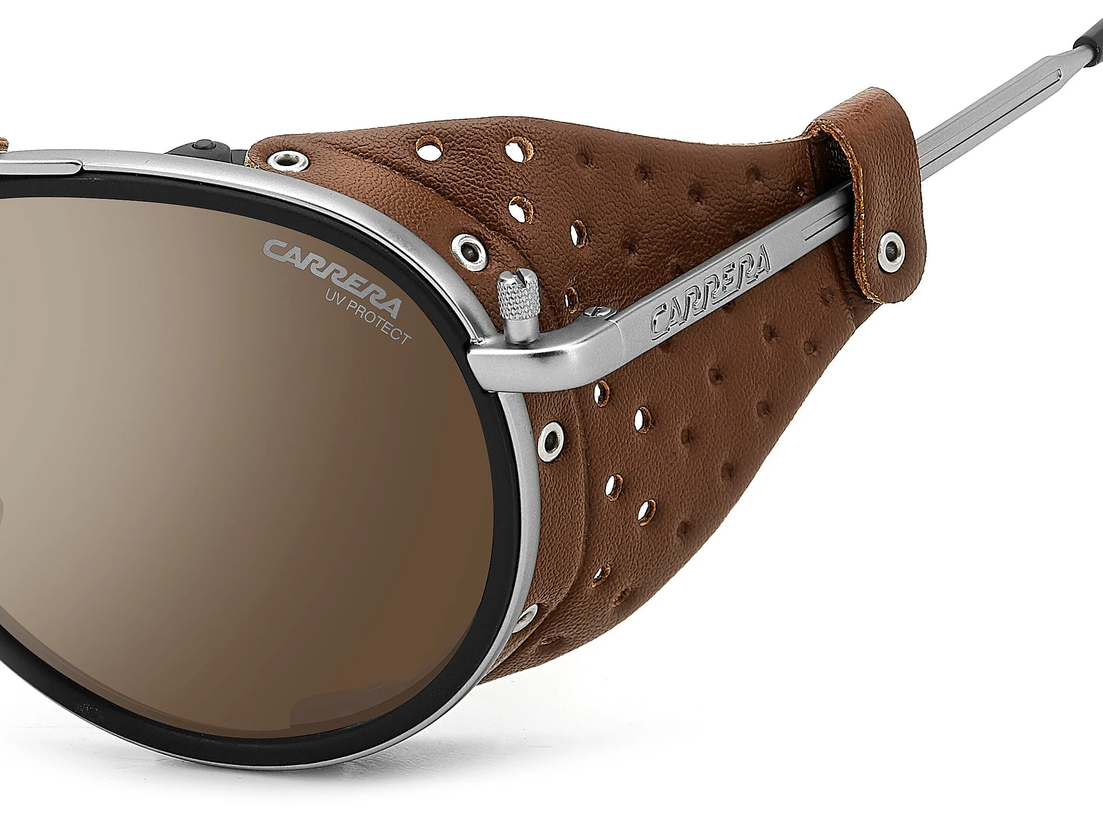 Carrera C SPORT 05/S R81/T4 Occhiali da sole Metallo Grigio Argento Pantos Normale Specchiato - immagine 4