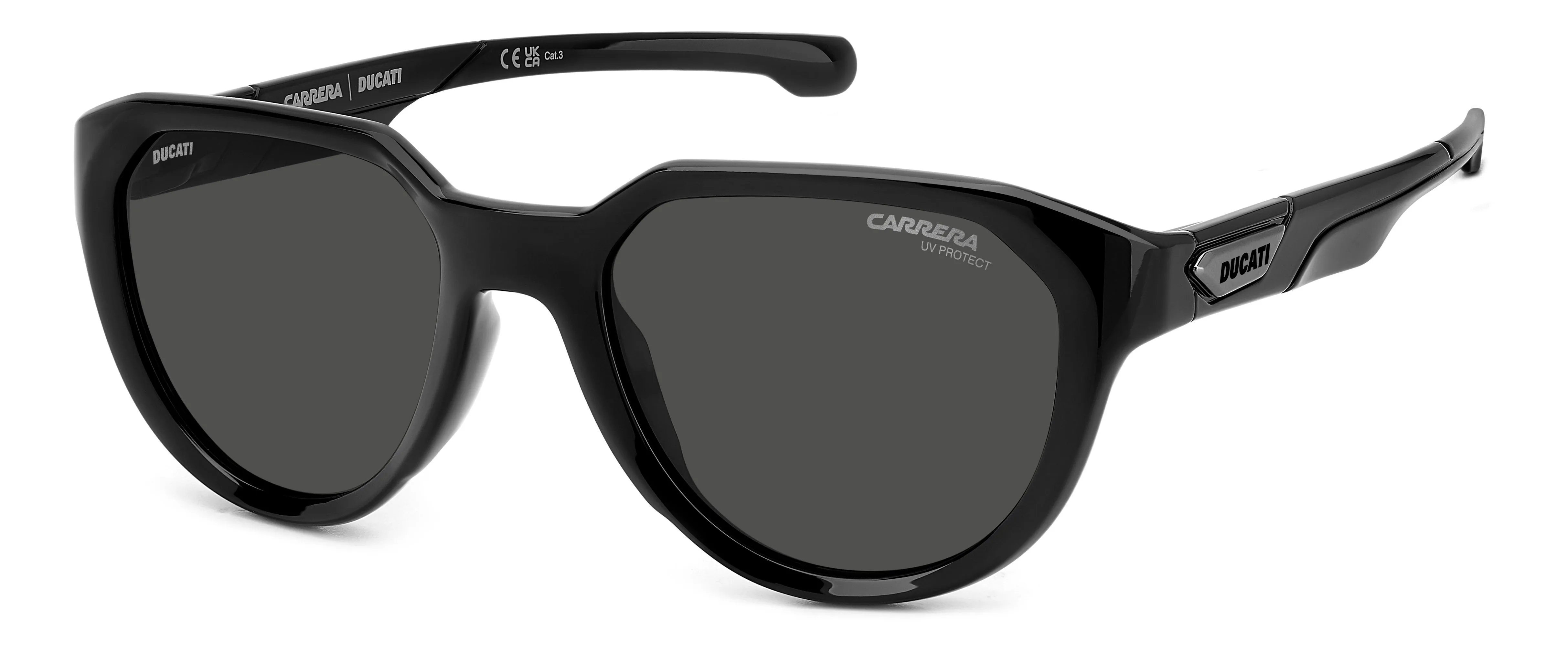 Carrera Ducati CARDUC 050/S 807/IR Occhiali da sole Polyamide Nero Grigio Rotonda Normale - immagine 1