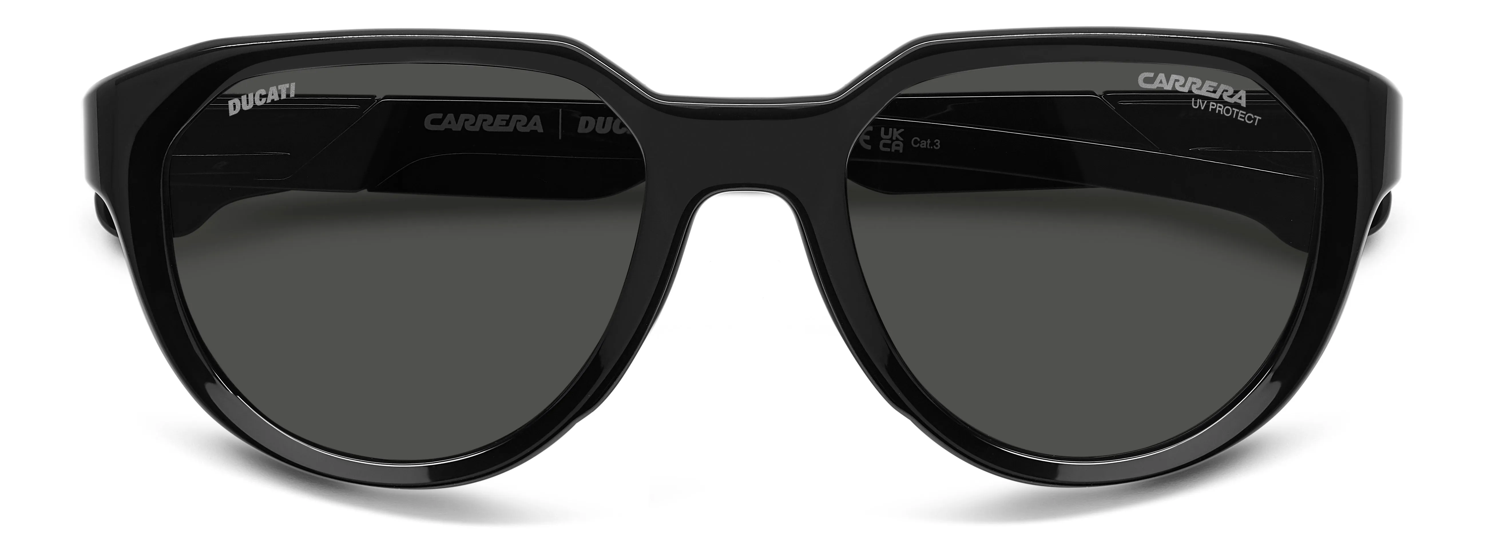 Carrera Ducati CARDUC 050/S 807/IR Occhiali da sole Polyamide Nero Grigio Rotonda Normale - immagine 3