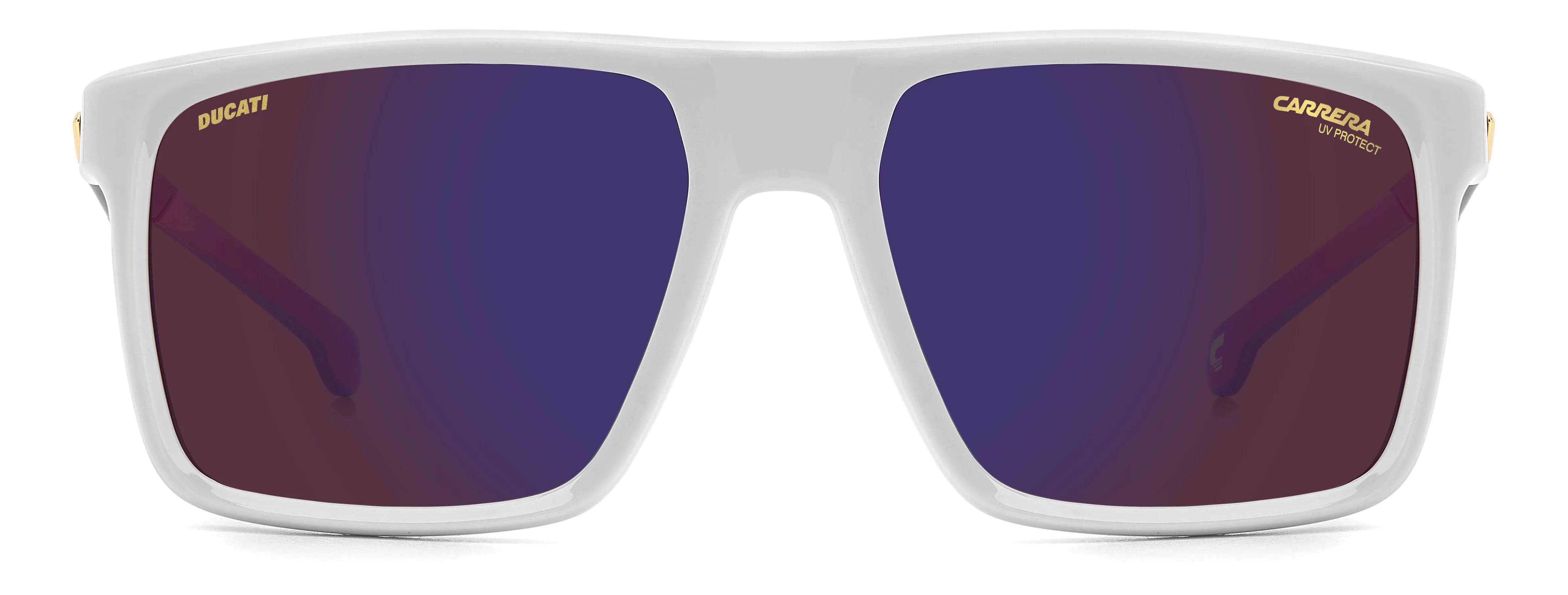 Carrera Ducati CARDUC 049/S 268/Z0 Occhiali da sole Polyamide Grigio Blu Squadrata Normale Multistrato - immagine 2