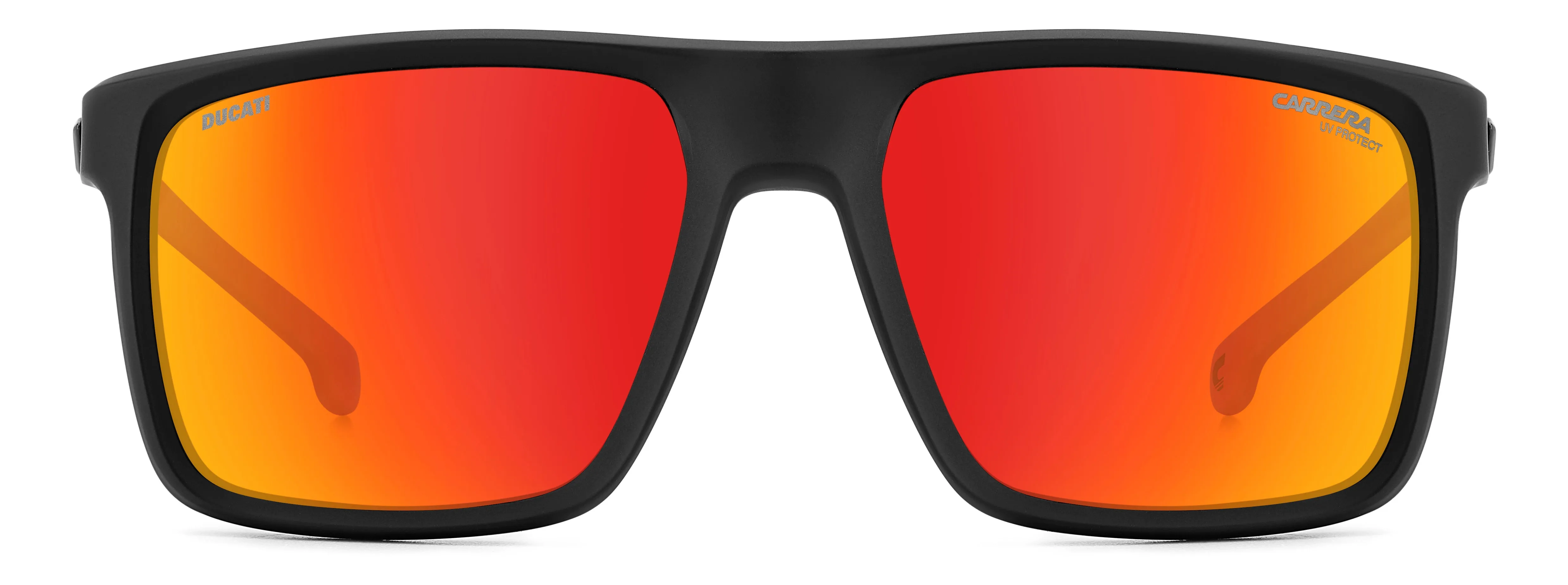 Carrera Ducati CARDUC 049/S 003/UZ Occhiali da sole Polyamide Nero Rosso Squadrata Normale Multistrato - immagine 2