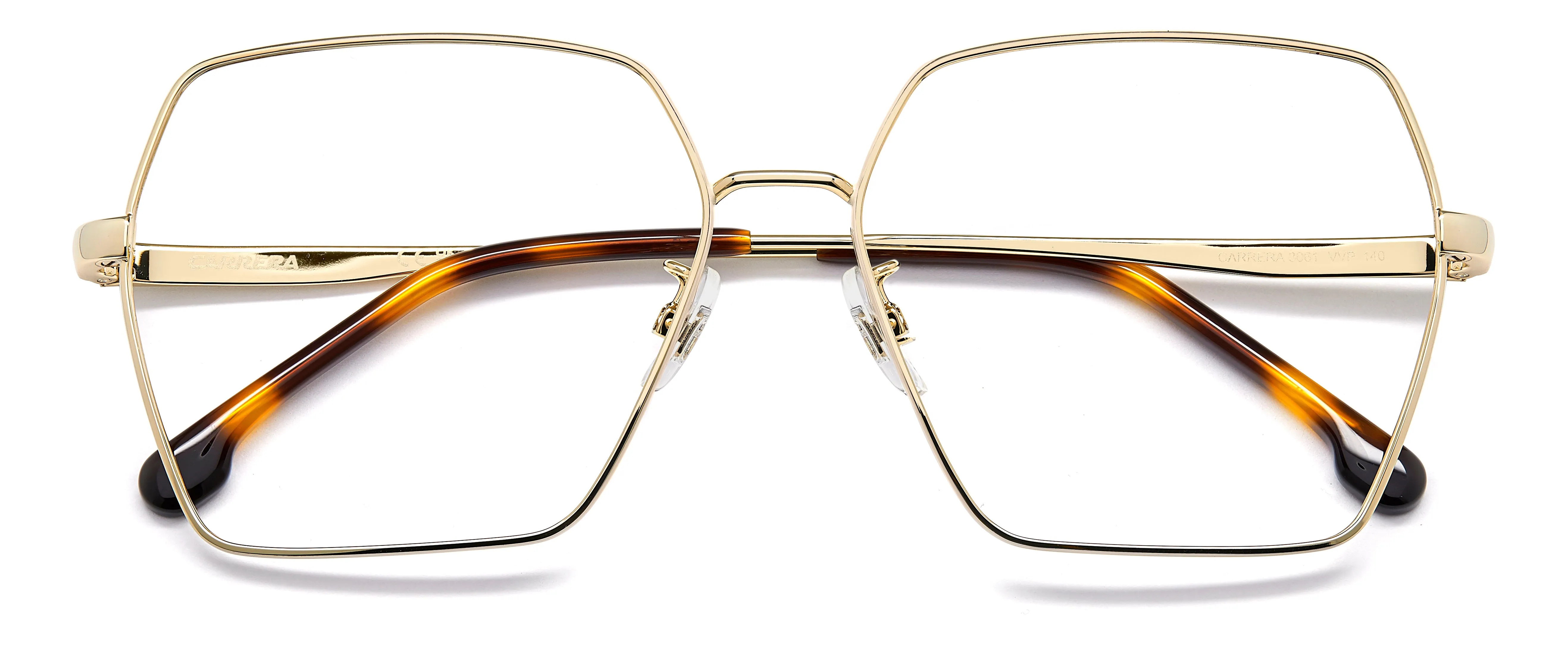 Carrera CARRERA 3061 VVP Montature da vista Metallo Oro Squadrata - immagine 3