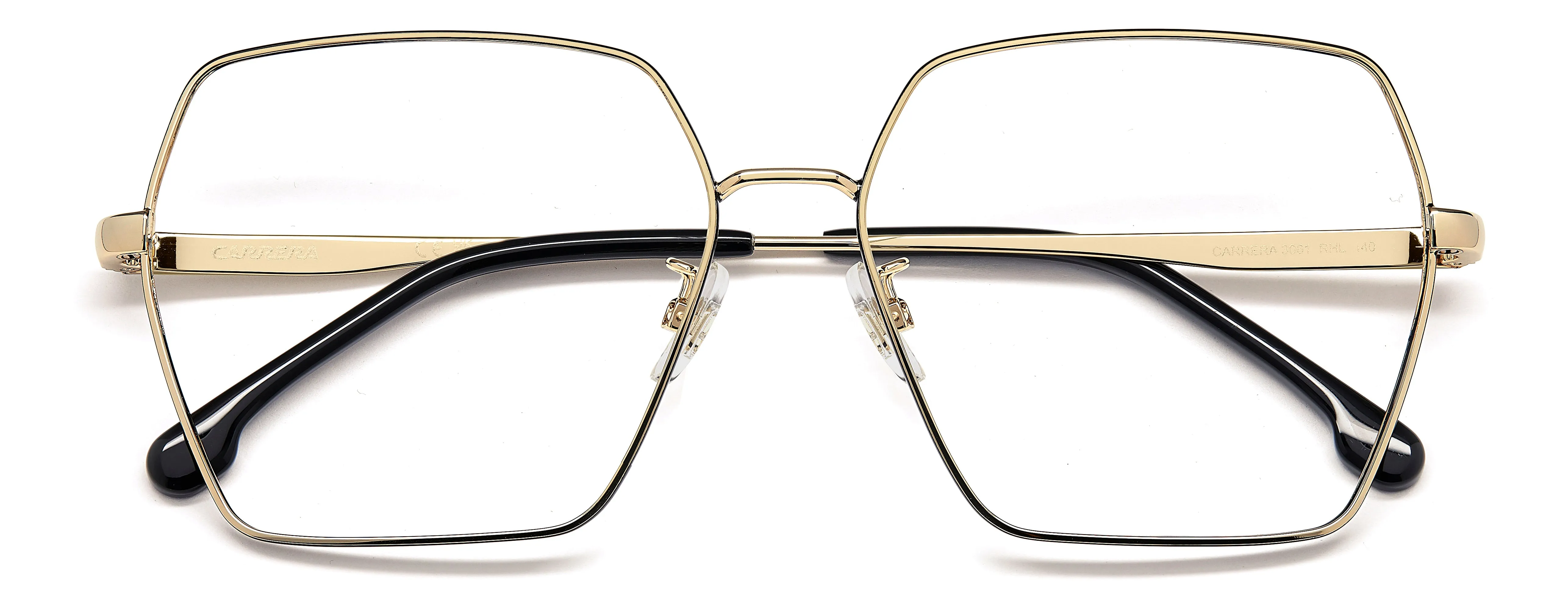 Carrera CARRERA 3061 RHL Montature da vista Metallo Oro Squadrata - immagine 3