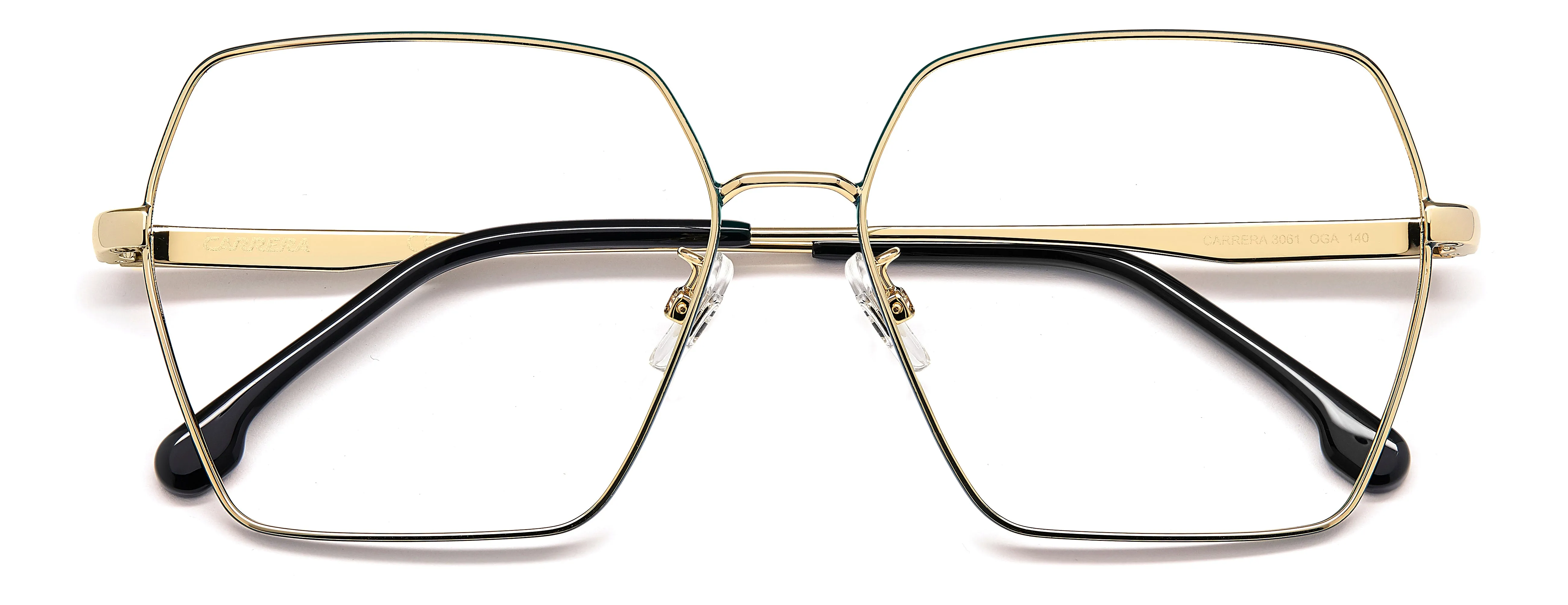 Carrera CARRERA 3061 OGA Montature da vista Metallo Oro Squadrata - immagine 3