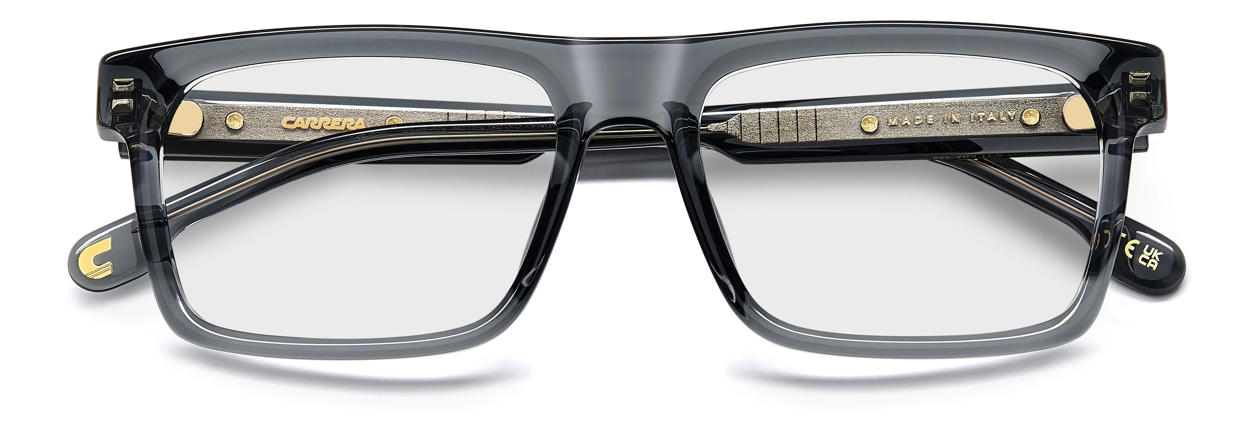 Carrera VICTORY C 11 KB7/2Y Montature da vista Acetato Grigio Squadrata - immagine 3