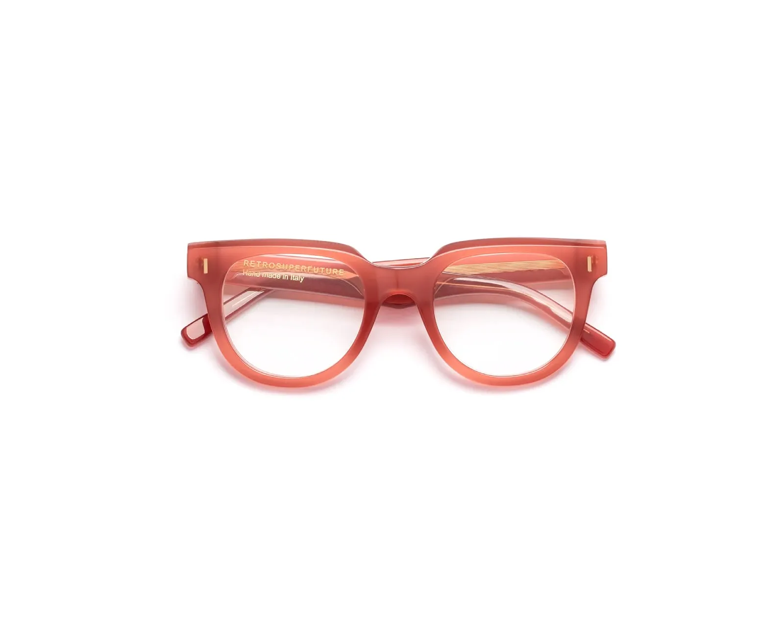 Retrosuperfuture 3LE Numero 82 Attuale Montature da vista Acetato Rosa Pilot - immagine 2