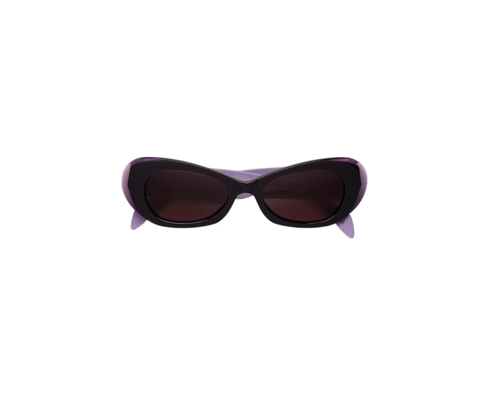 Retrosuperfuture USF IZIPHO MELANZANA Occhiali da sole Acetato Viola Viola Geometrica Normale - immagine 2