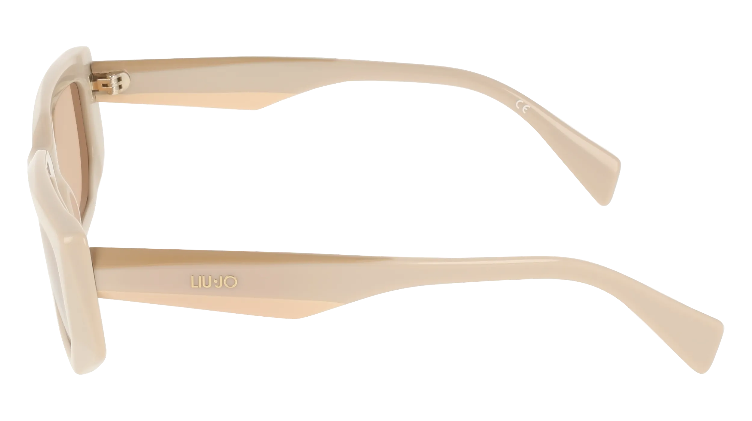 Liu Jo LJ812S 264 Occhiali da sole Acetato Beige Marrone Squadrata Normale - immagine 3