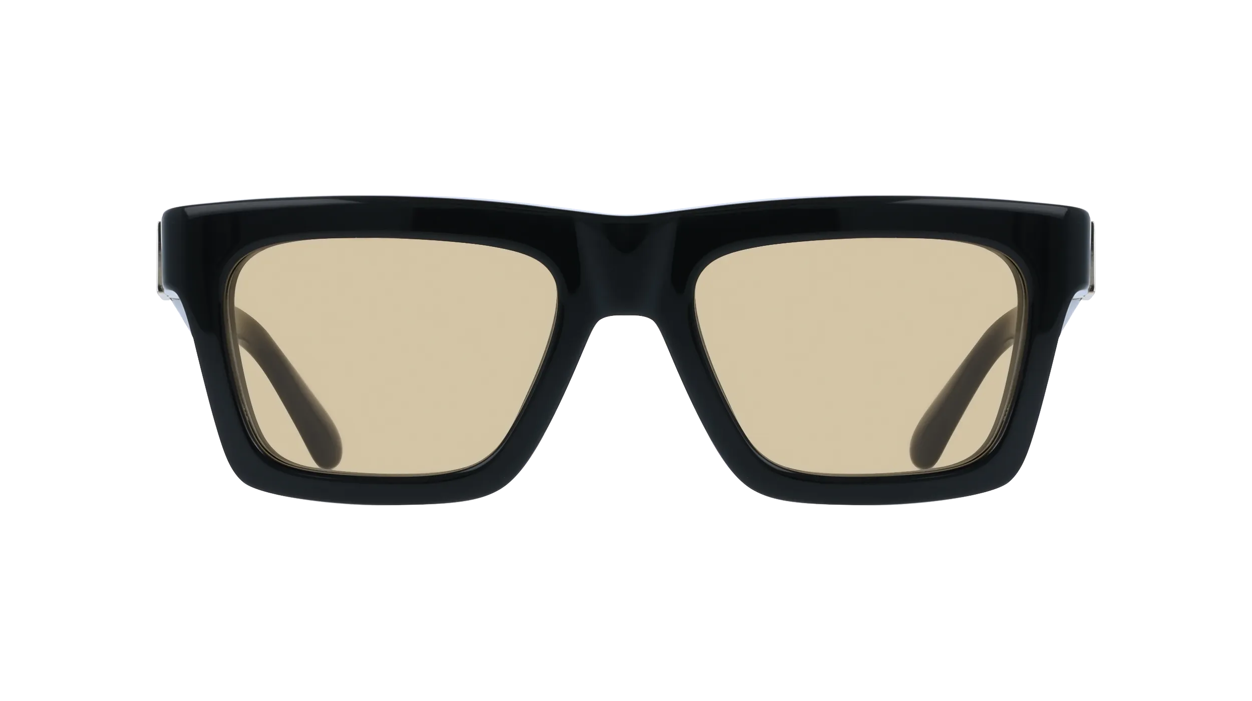 Ferragamo SF2071S 011 Occhiali da sole Acetato Nero Marrone Squadrata Normale - immagine 2