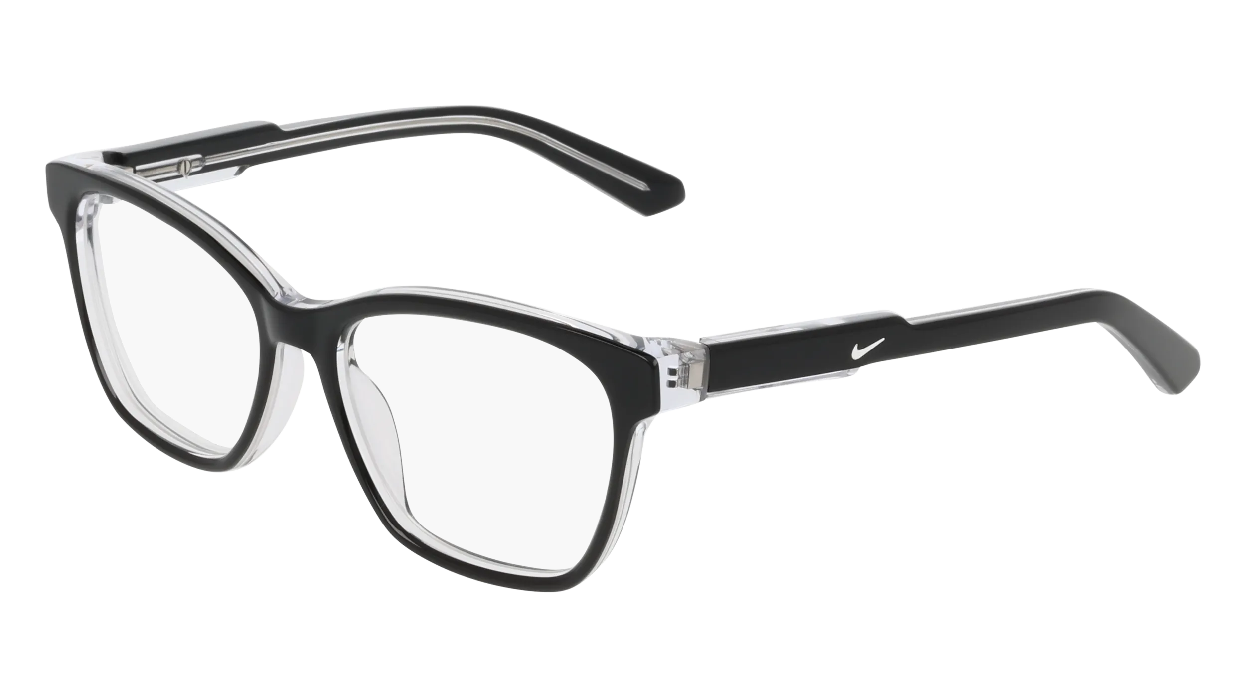 Nike Junior Nike NIKE 5063 009 Montature da vista bambino Acetato Nero Normale - immagine 1