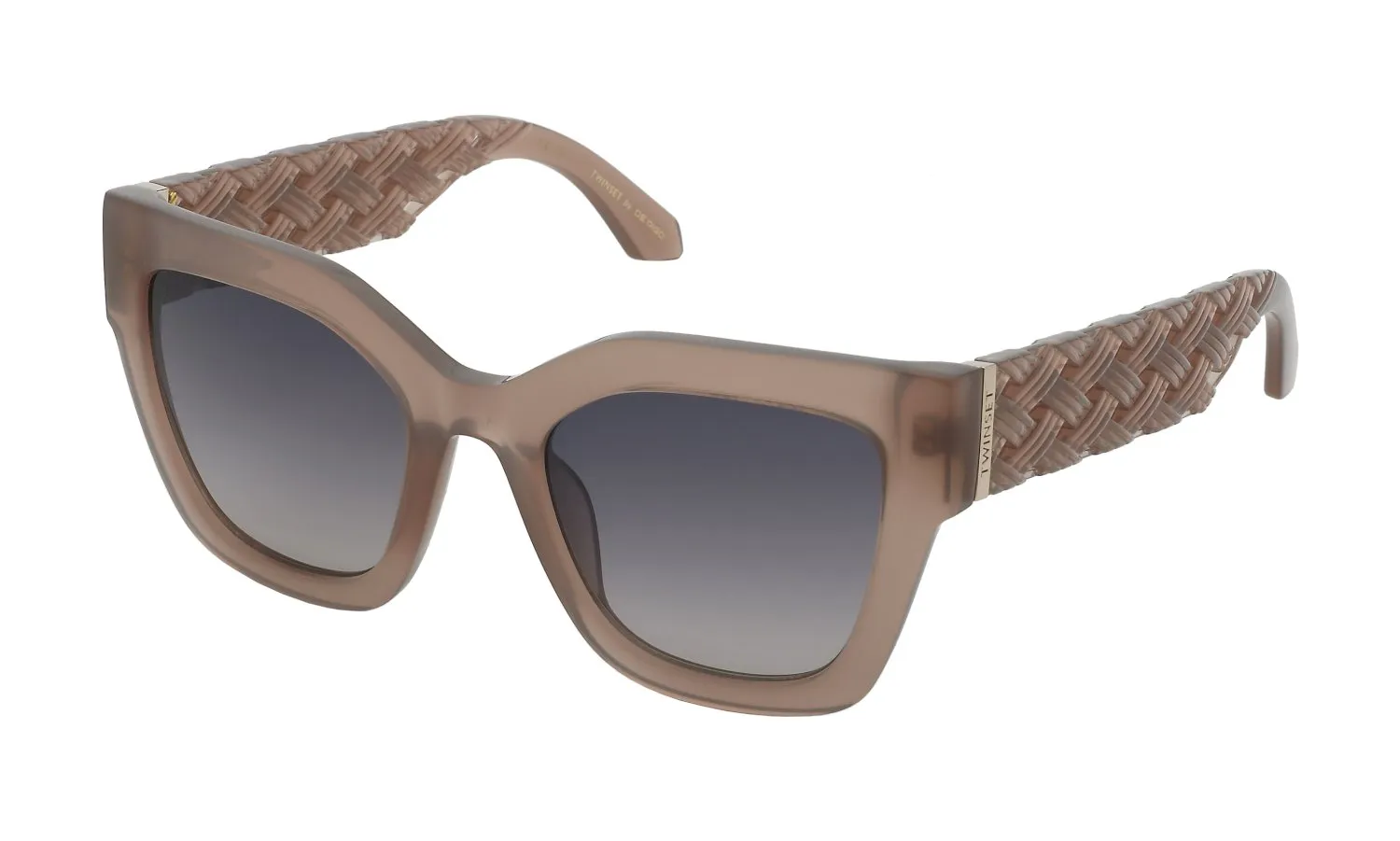 Twinset STW104 06PJ Occhiali da sole Acetato Viola Viola Squadrata Normale Sfumato - immagine 1
