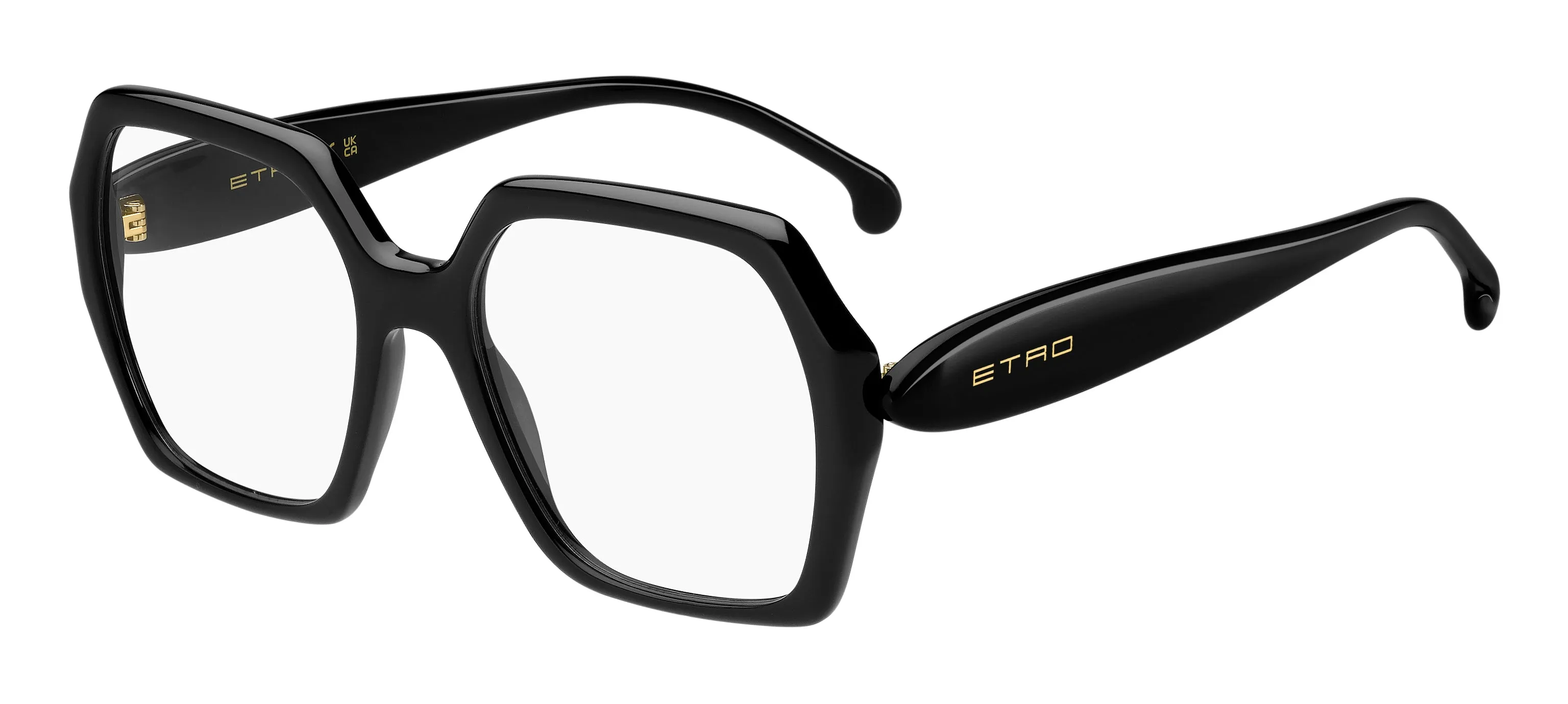 ETRO ETRO 0088 807 Montature da vista Acetato Nero Squadrata Normale - immagine 1