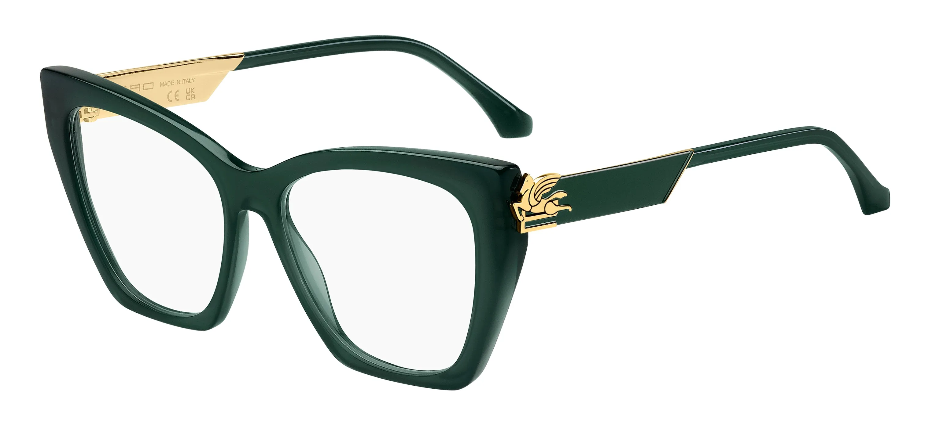 ETRO ETRO 0042 1ED Montature da vista Acetato Verde Squadrata Normale - immagine 1