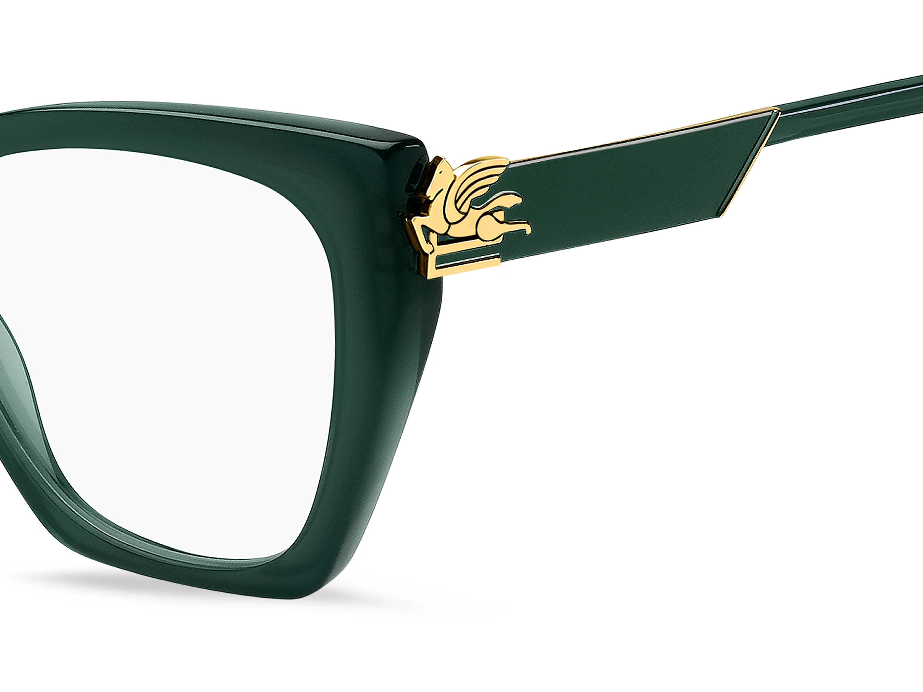 ETRO ETRO 0042 1ED Montature da vista Acetato Verde Squadrata Normale - immagine 3