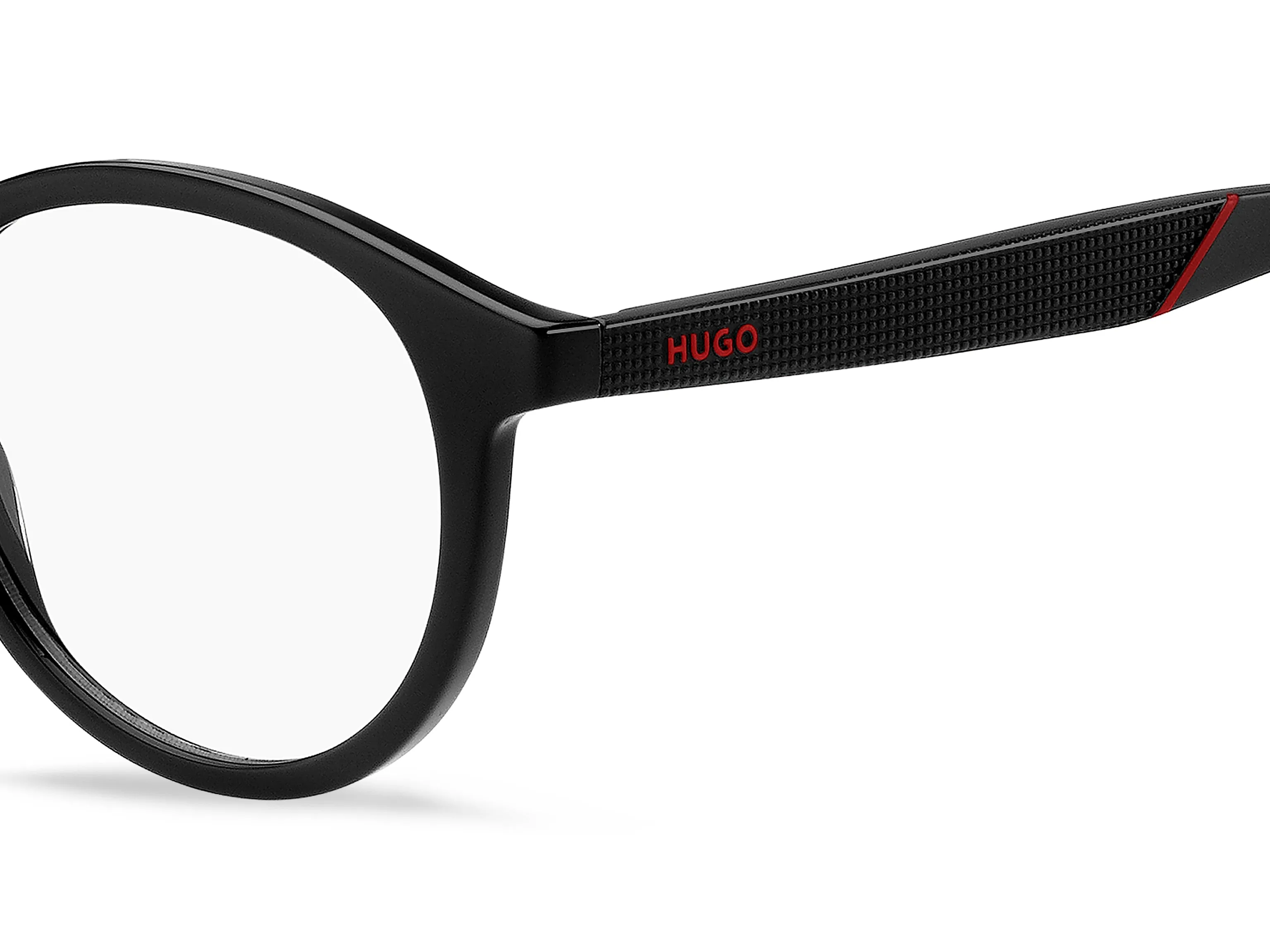 Hugo Boss HG 1330/CS2 807/99 Occhiali da sole Acetato Nero Trasparente Pantos Normale - immagine 4