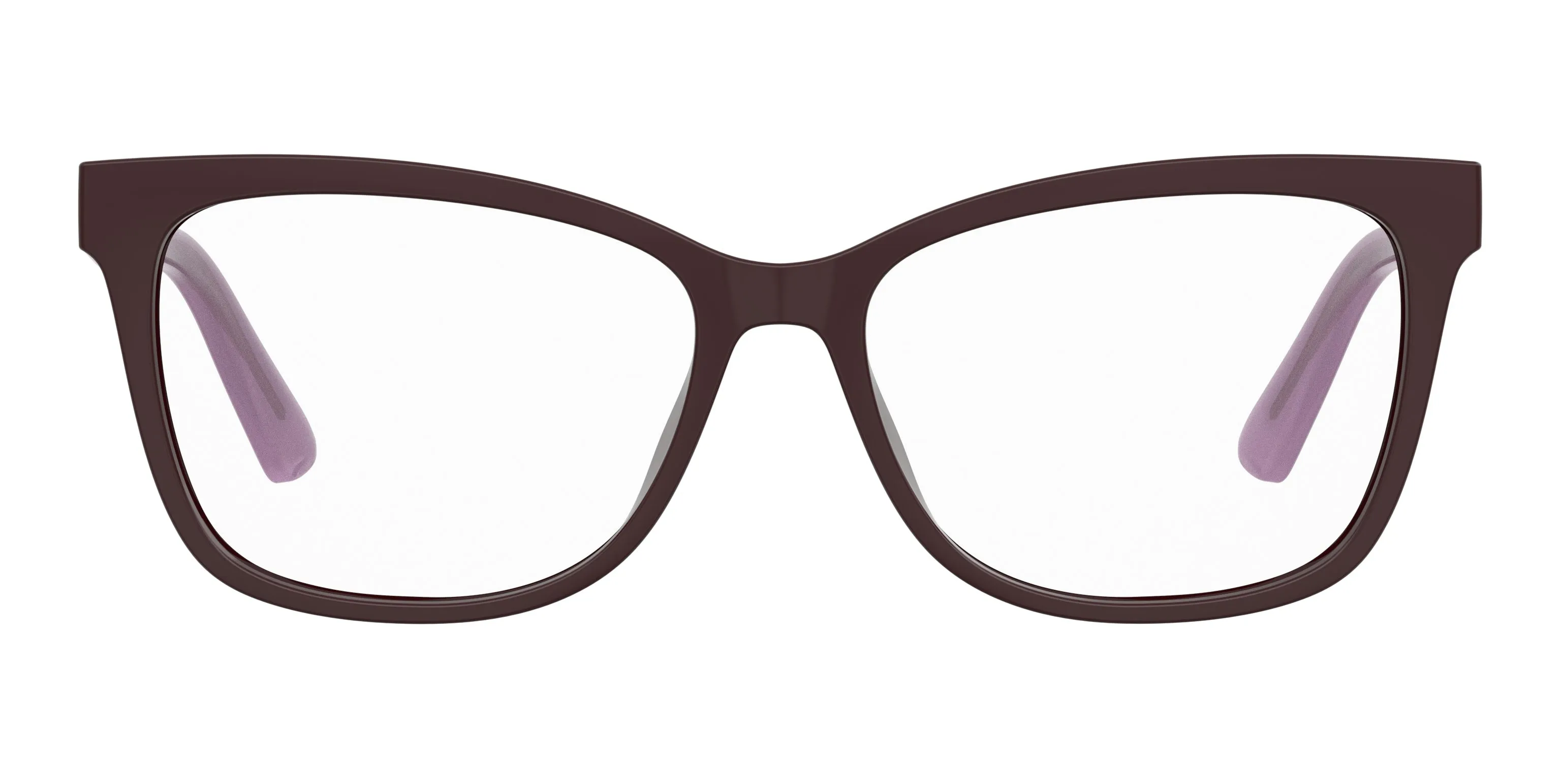Moschino MOL660 0T7 Montature da vista Acetato Viola Squadrata Normale - immagine 2