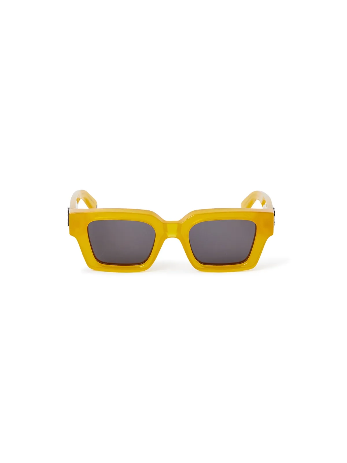 Off-White Unisex OERI008 Virgil 1807 yellow dark grey Occhiali da sole Acetato Giallo Grigio Squadrata Normale - immagine 1
