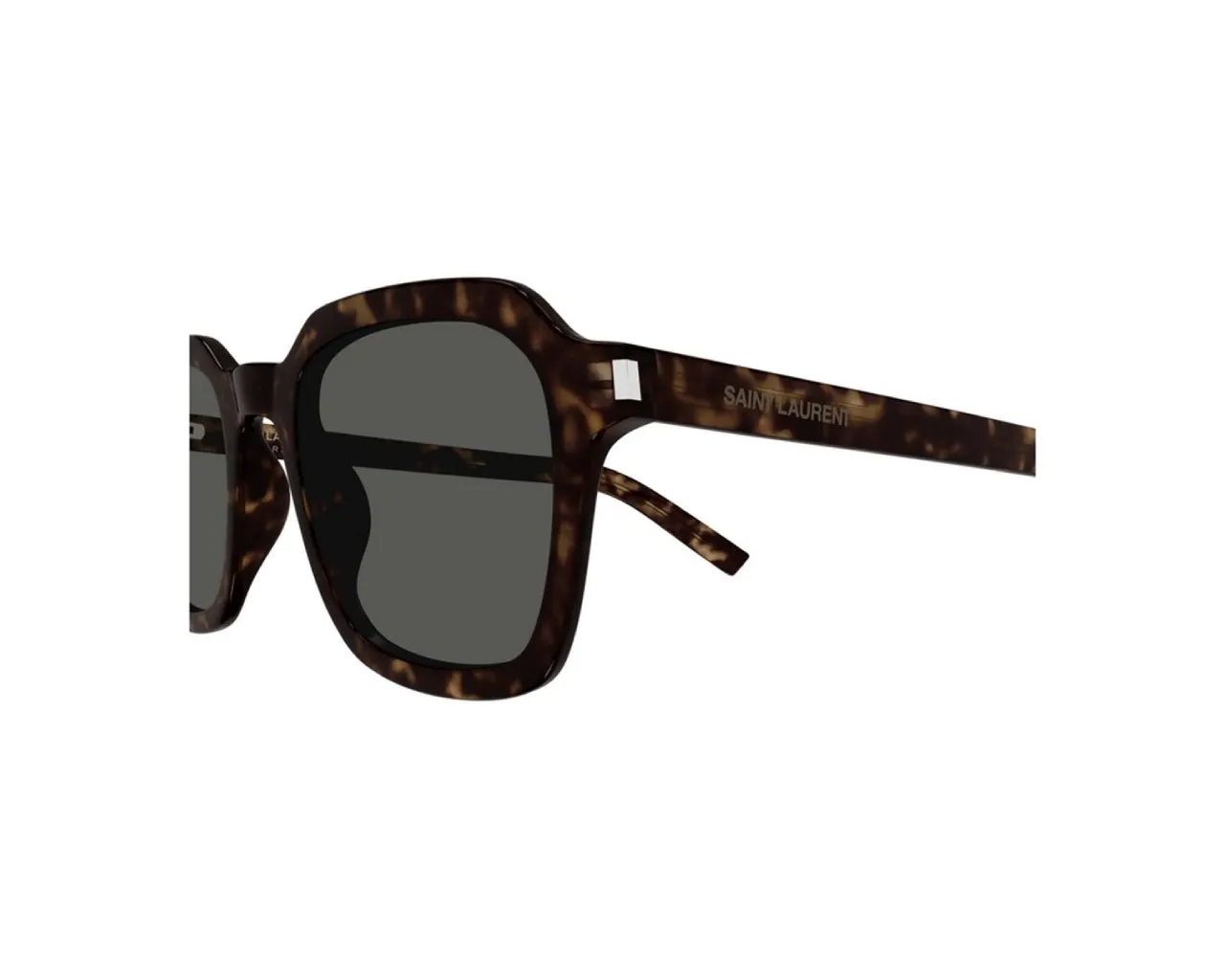 SAINT LAURENT SL 715 SLIM 002 Occhiali da sole Acetato Havana Grigio Squadrata - immagine 4
